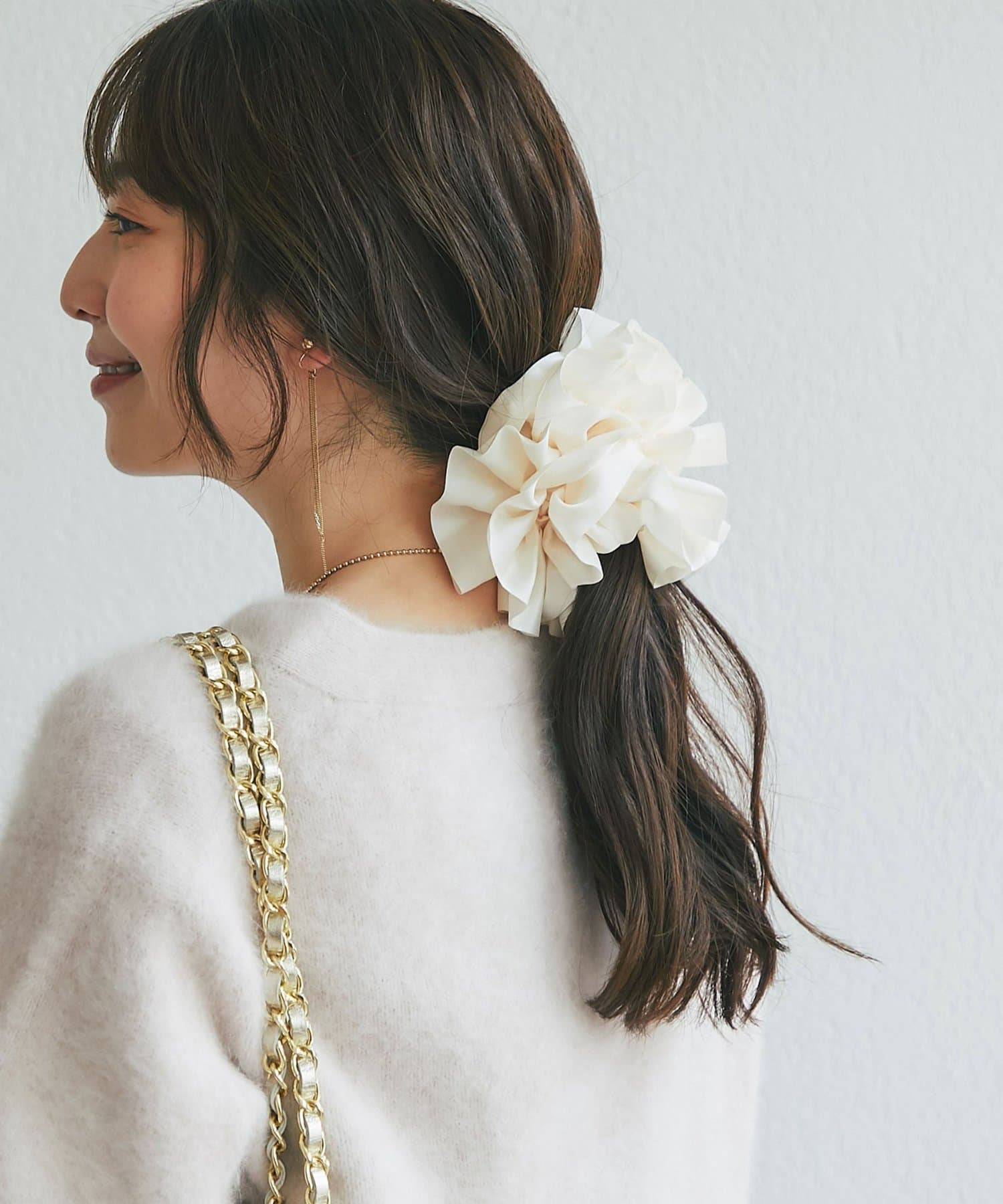 La boutique BonBon(ラブティックボンボン) ボリュームフリルシュシュL