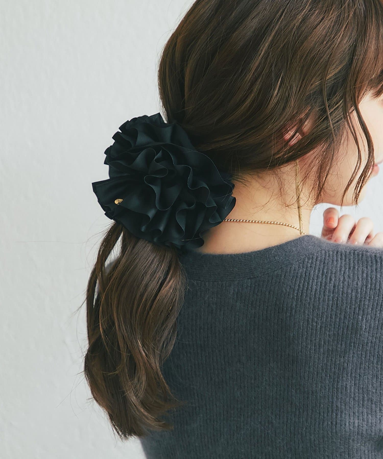 La boutique BonBon(ラブティックボンボン) ボリュームフリルシュシュL