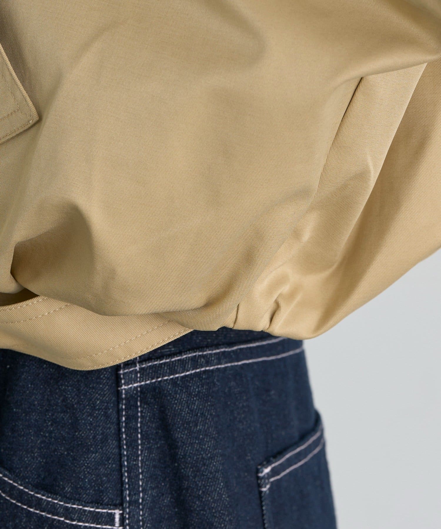 RAY CASSIN(レイカズン) ショート丈バルーントレンチコート