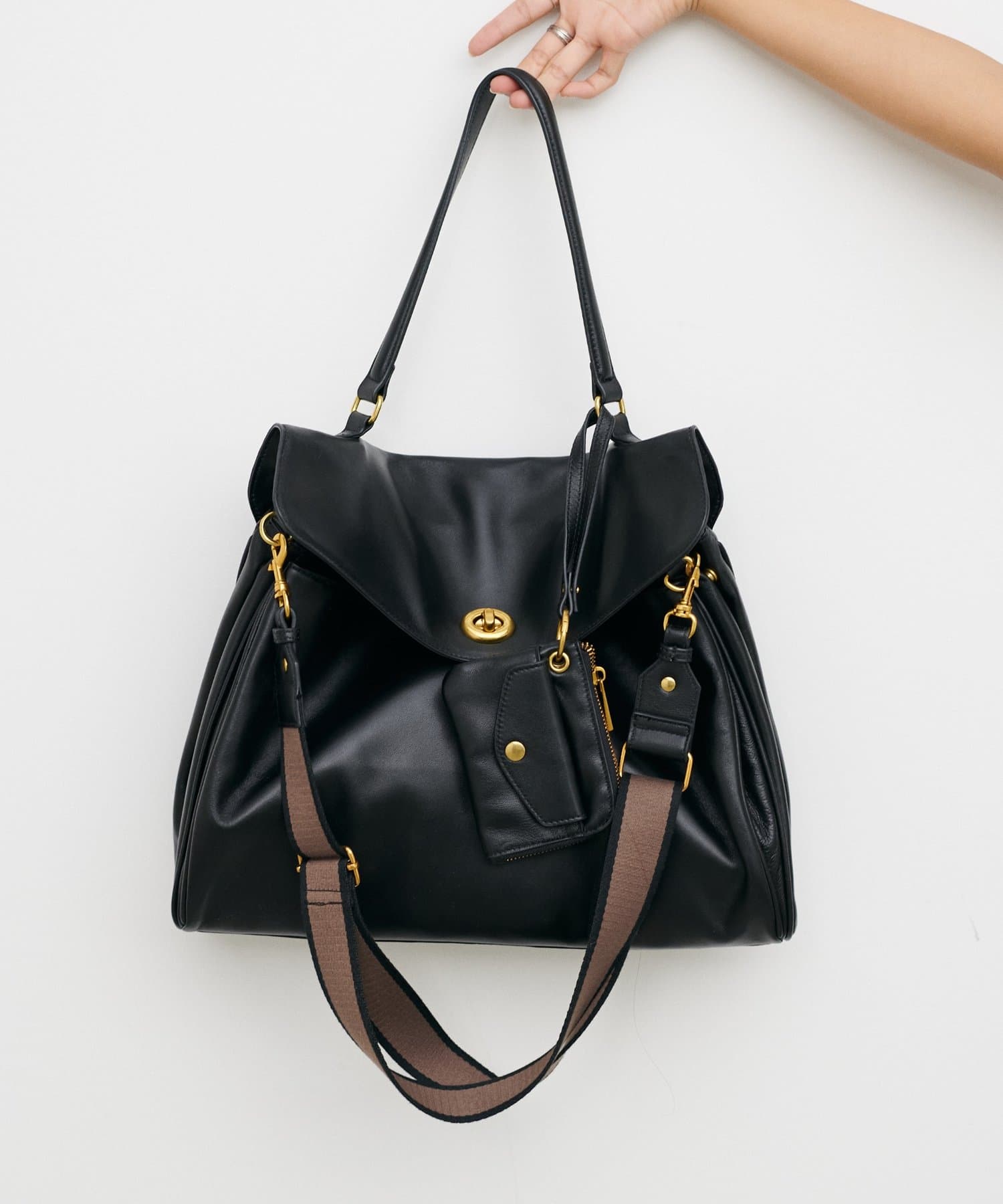 LARUTA(ラルータ) 【Adour】Jeanne ラージフラップバッグ