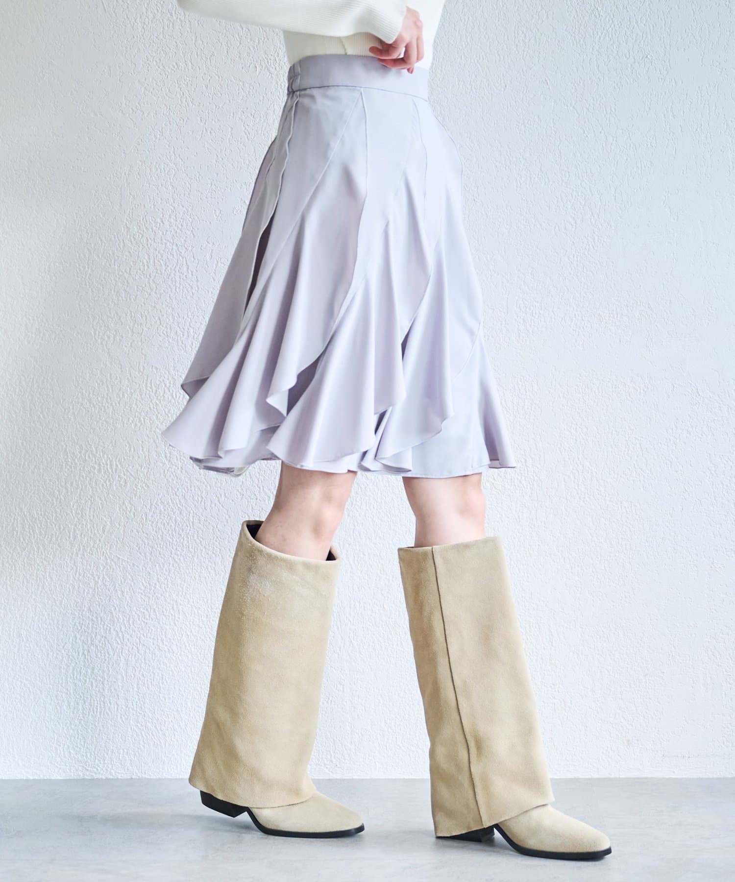 La boutique BonBon(ラブティックボンボン) ラッフルミニマーメイドスカート