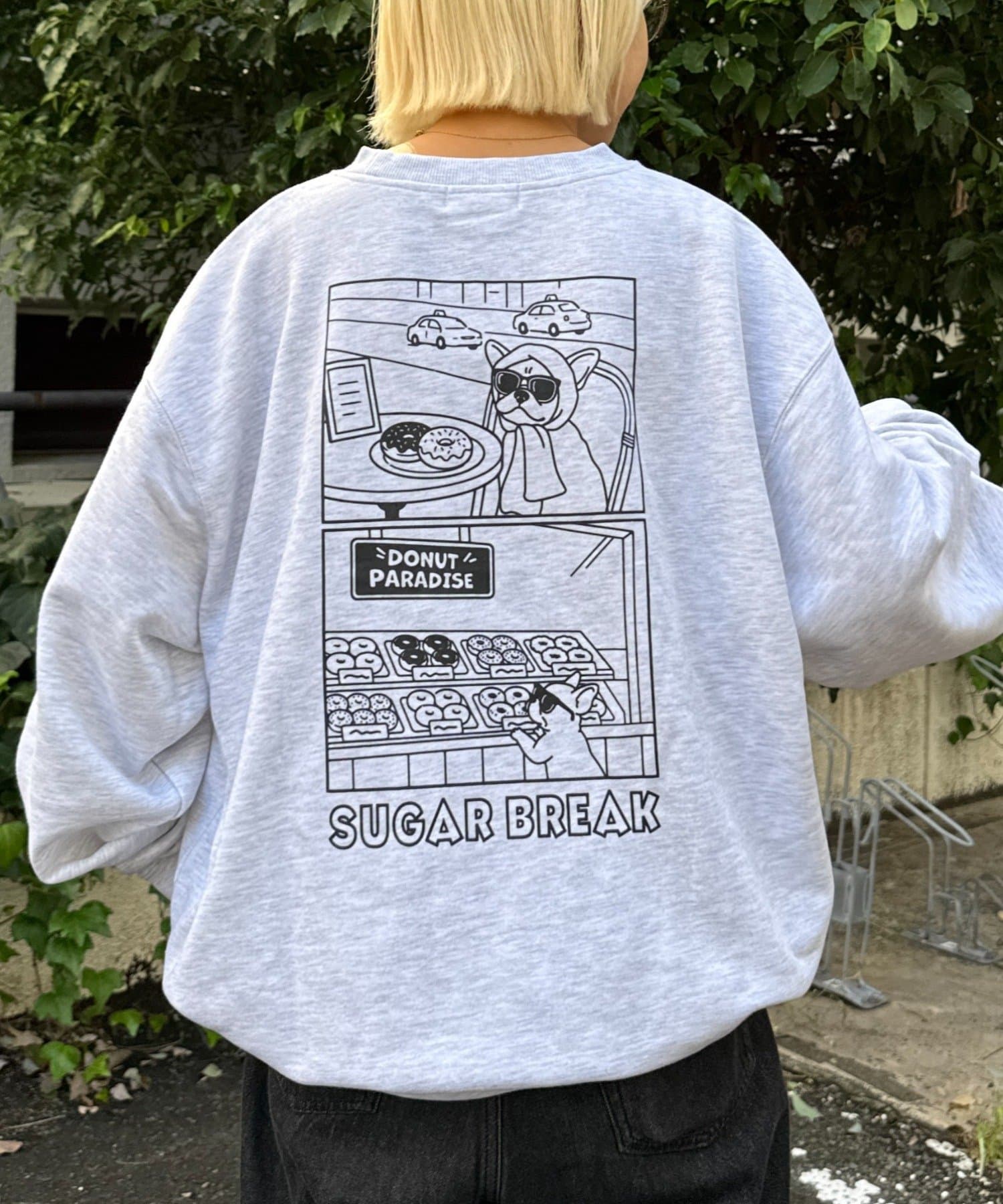 CIAOPANIC TYPY(チャオパニックティピー) 【UNISEX】DOG刺繍裏毛スウェット