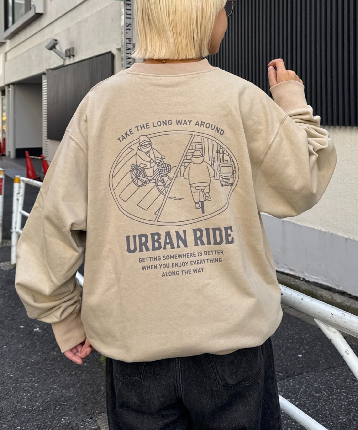CIAOPANIC TYPY(チャオパニックティピー) 【UNISEX】OJISAN刺繍裏毛スウェット