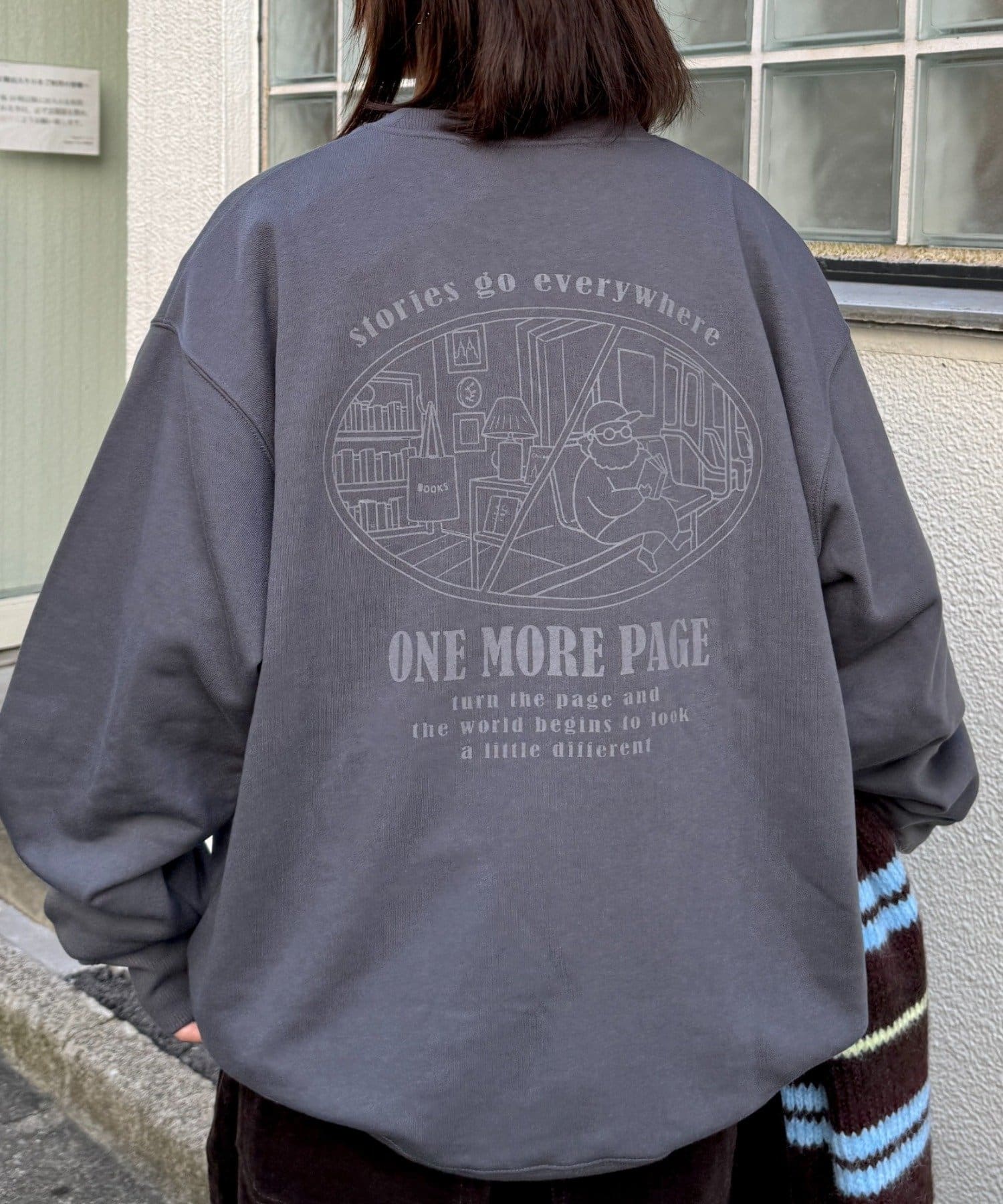 CIAOPANIC TYPY(チャオパニックティピー) 【UNISEX】OJISAN刺繍裏毛スウェット