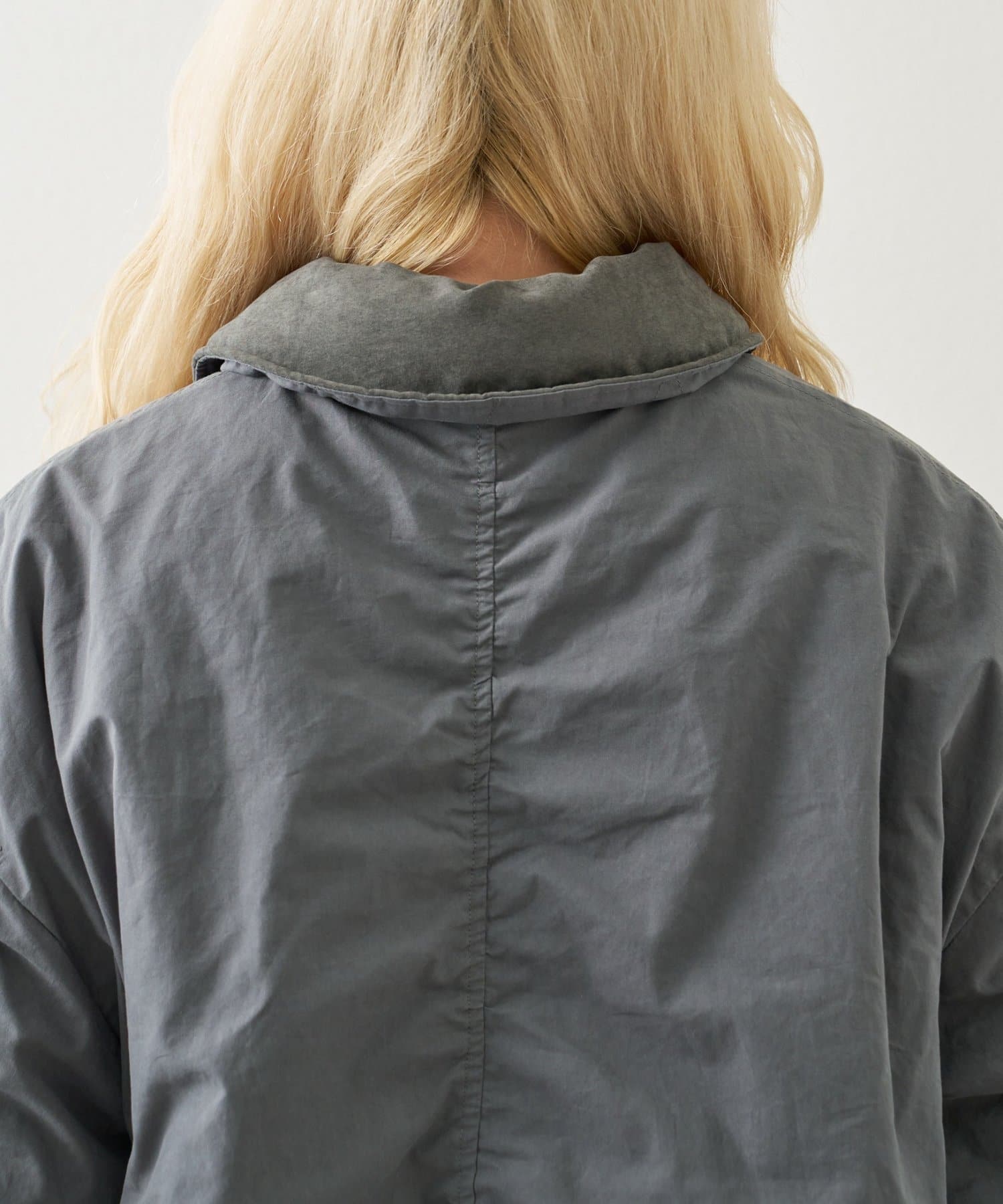 CIAOPANIC TYPY(チャオパニックティピー) 【UNISEX】【シルエット調整可】襟切替中綿バルーンコーチジャケット