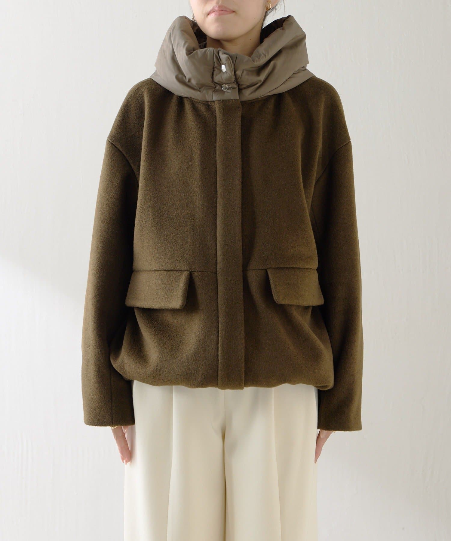 COLLAGE GALLARDAGALANTE(コラージュ ガリャルダガランテ) ≪シークレットページにて15%OFF！≫パテッドフードミドルコート