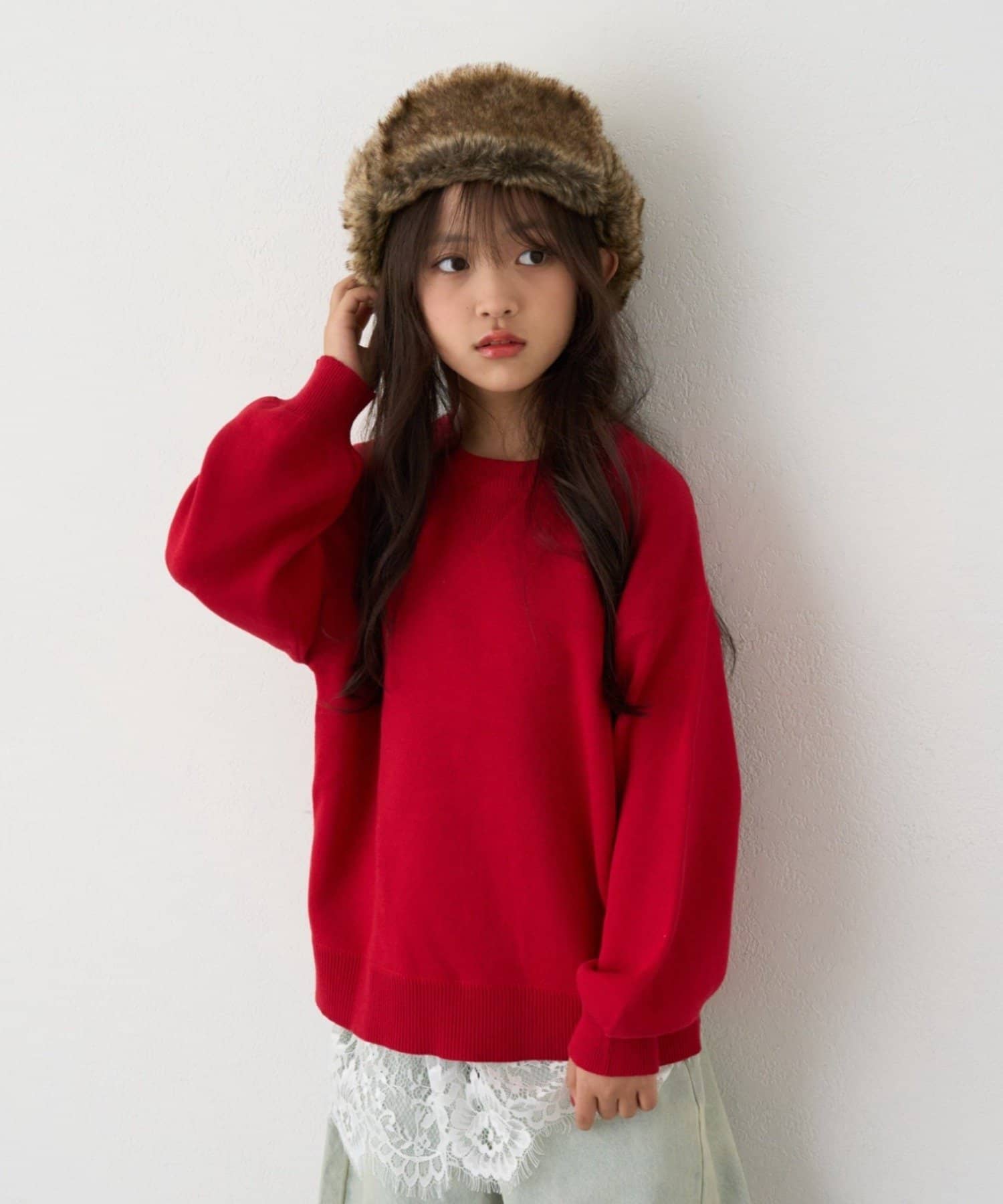 CIAOPANIC TYPY(チャオパニックティピー) 【KIDS】KIDSスウェットライクニット