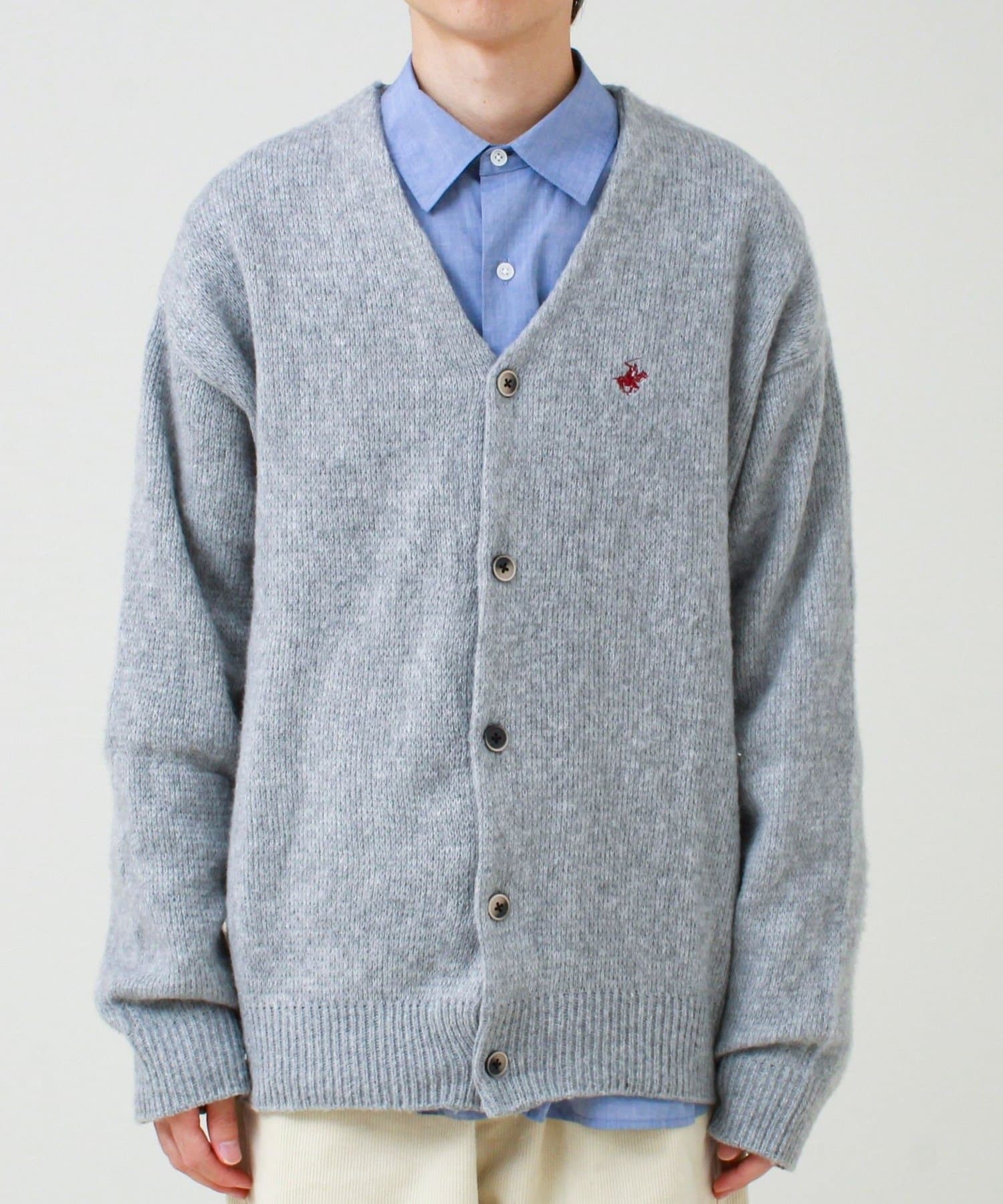 FREDY & GLOSTER(フレディ アンド グロスター) 【実績品番/UNISEX】【BHPC】モヘヤタッチニットカーディガン