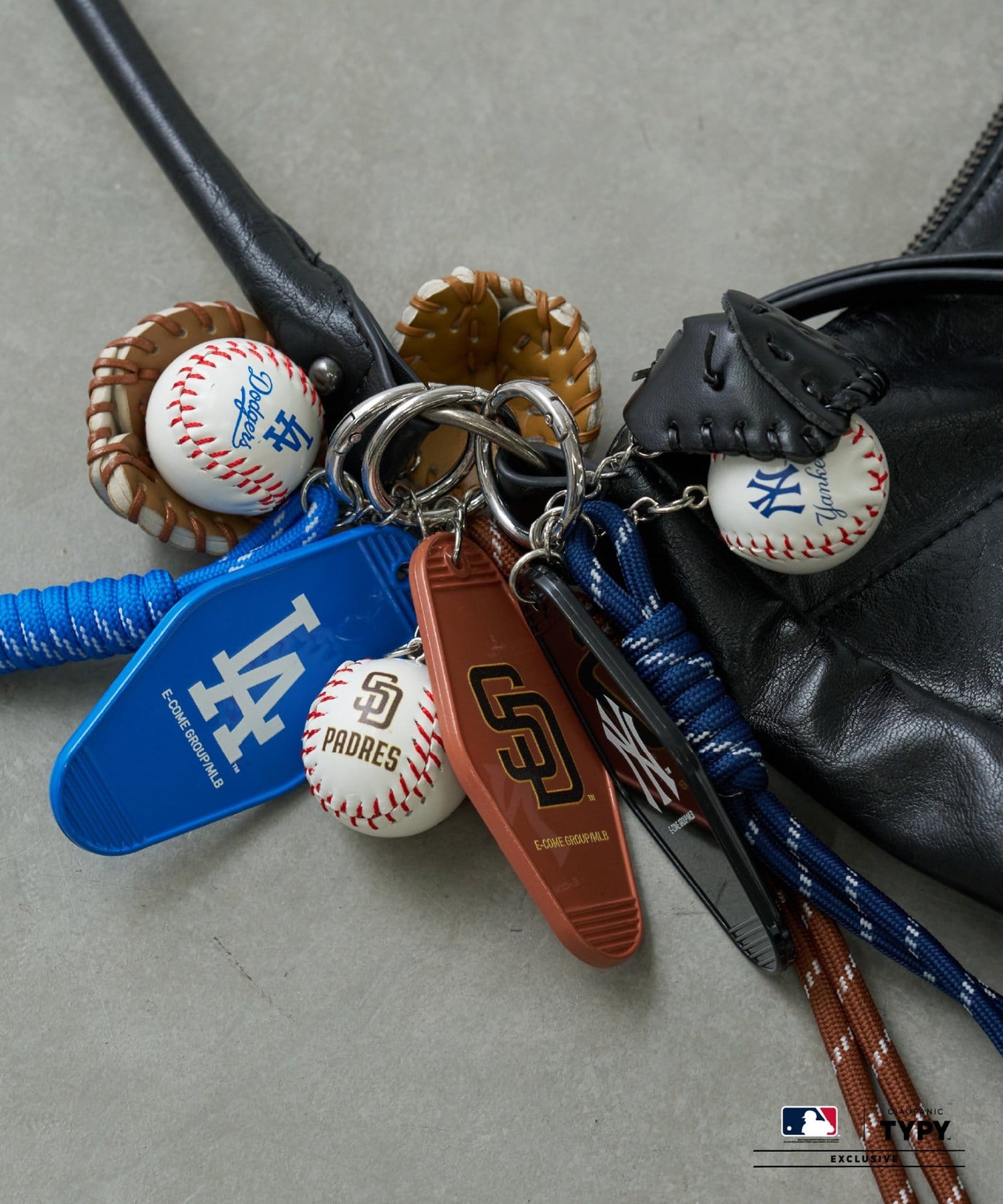 CIAOPANIC TYPY(チャオパニックティピー) MLB別注ボールチャーム