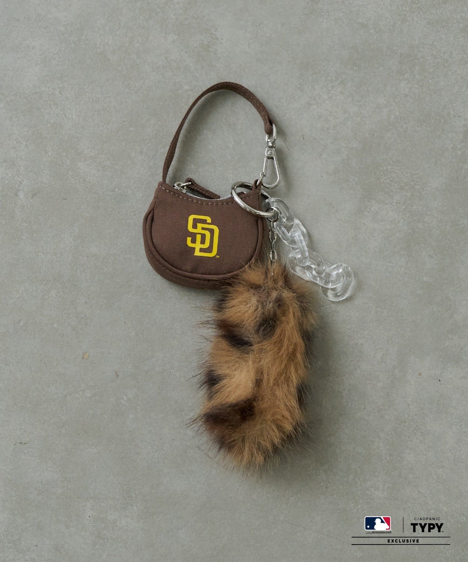 CIAOPANIC TYPY(チャオパニックティピー) MLB別注ミニbagチャーム