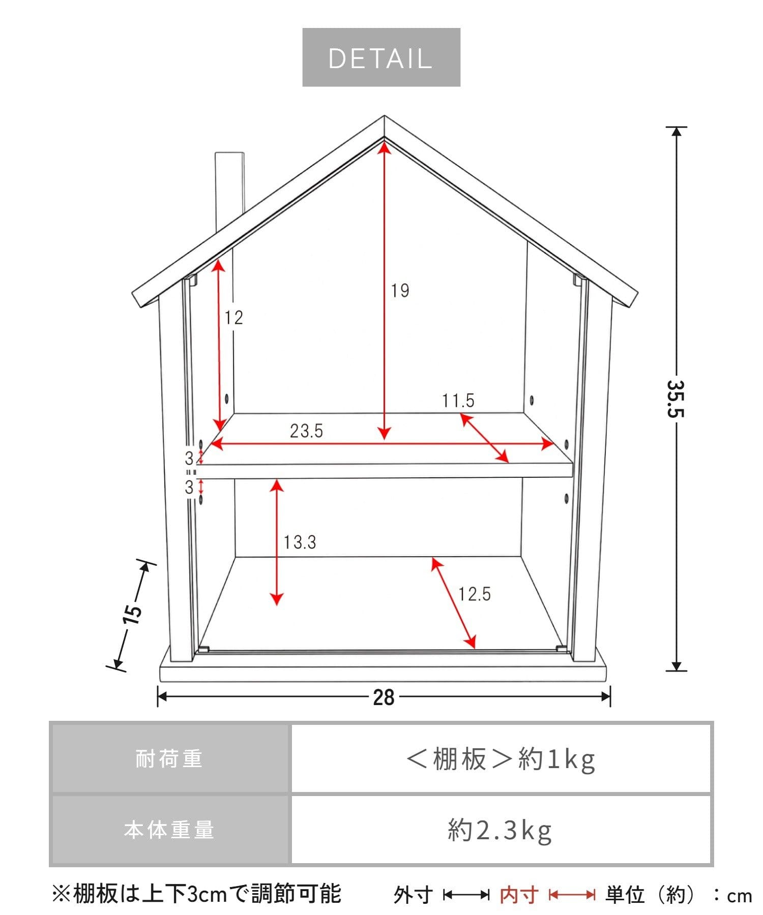 おうち2段ショーケース 画像4