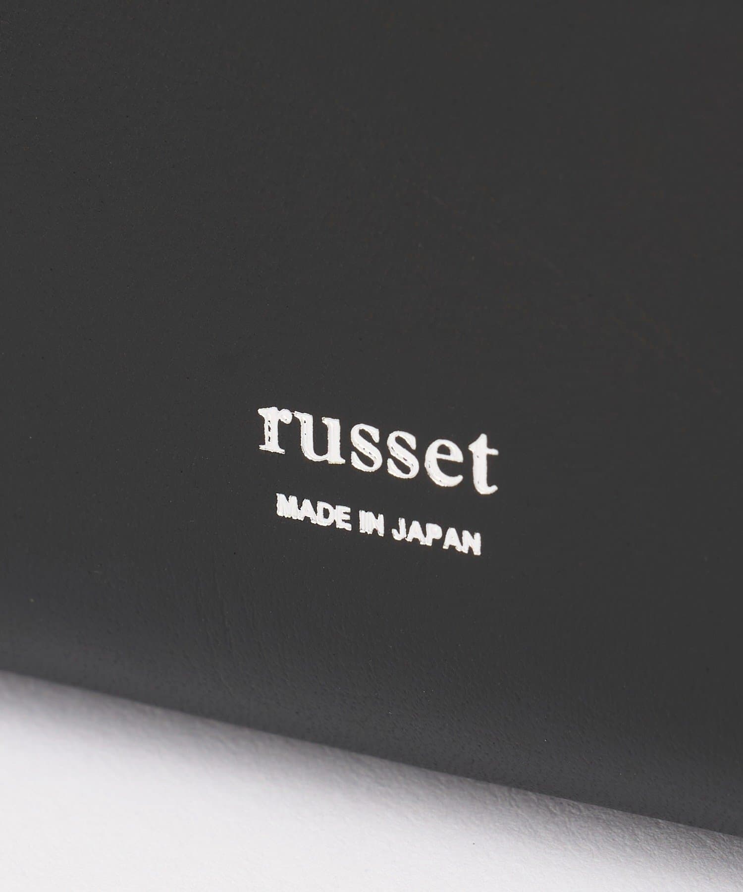 russet(ラシット) スクエアプレートロングウォレット