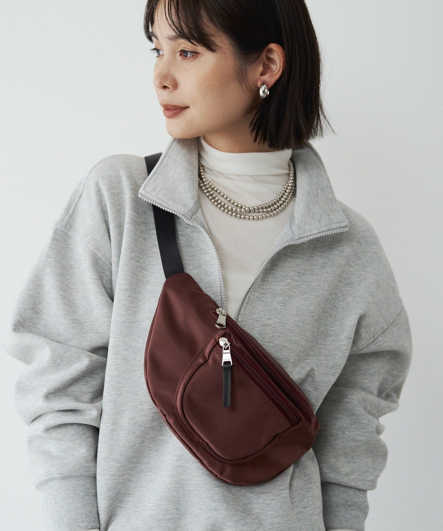 russet ボディバッグ　ウエストポーチ 11/5(木) 12:00予約スタート【撥水】《軽量/190g》2WAYウエストポーチ