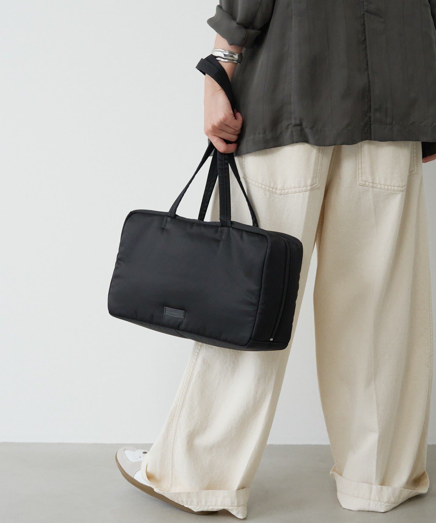 russet(ラシット) 《WEB限定》クラウズナイロンボンディングボストンバッグ
