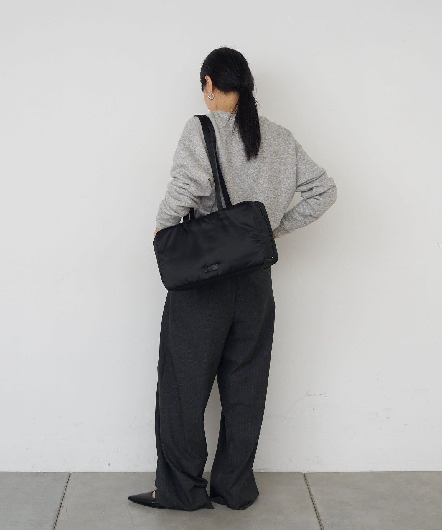 russet(ラシット) 《WEB限定》クラウズナイロンボンディングボストンバッグ