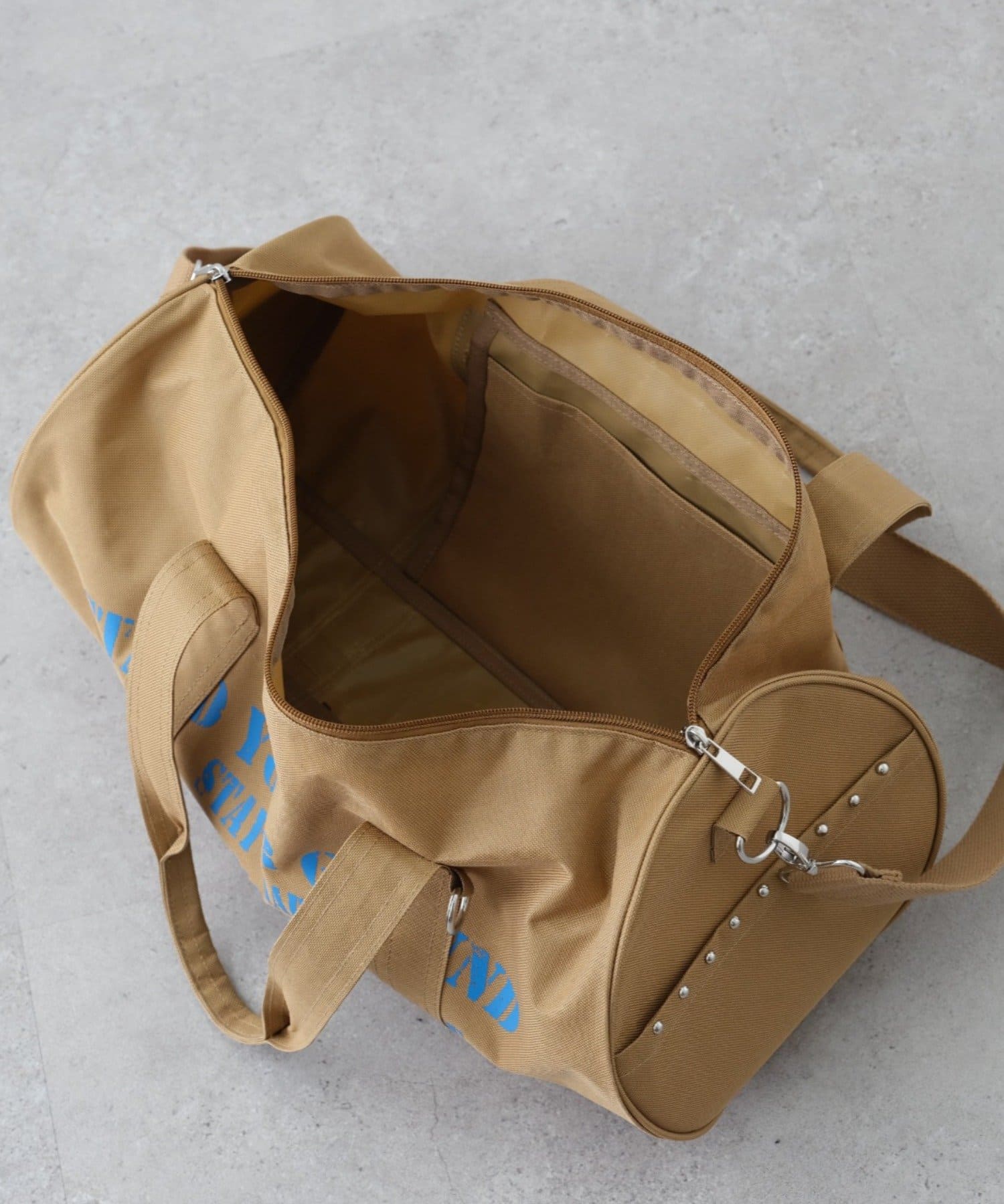 CIAOPANIC TYPY(チャオパニックティピー) キャンバスロゴドラムショルダーBAG