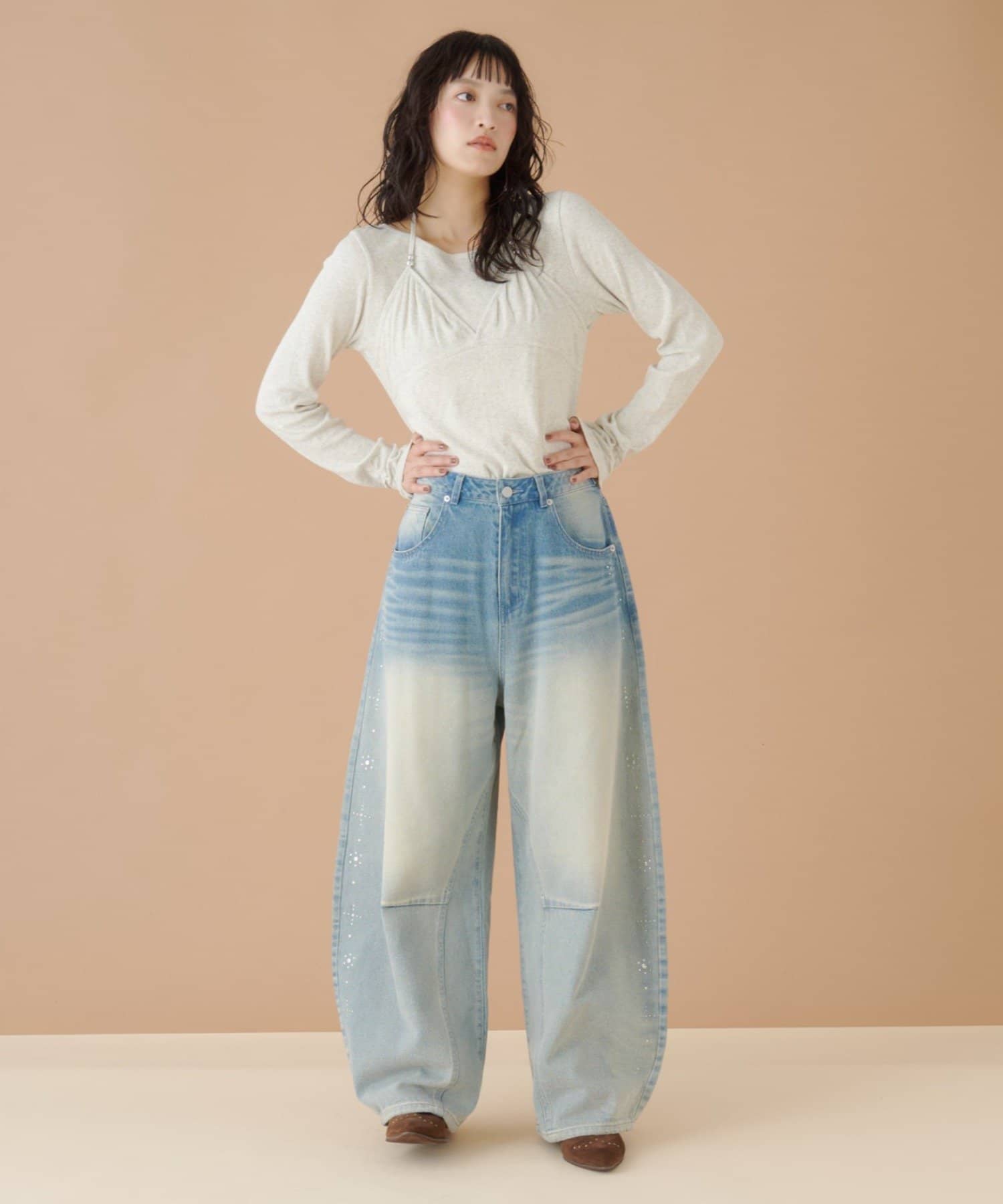 Kastane(カスタネ) 【9.19(土)0:00発売】ブラビスチェドッキングTEE