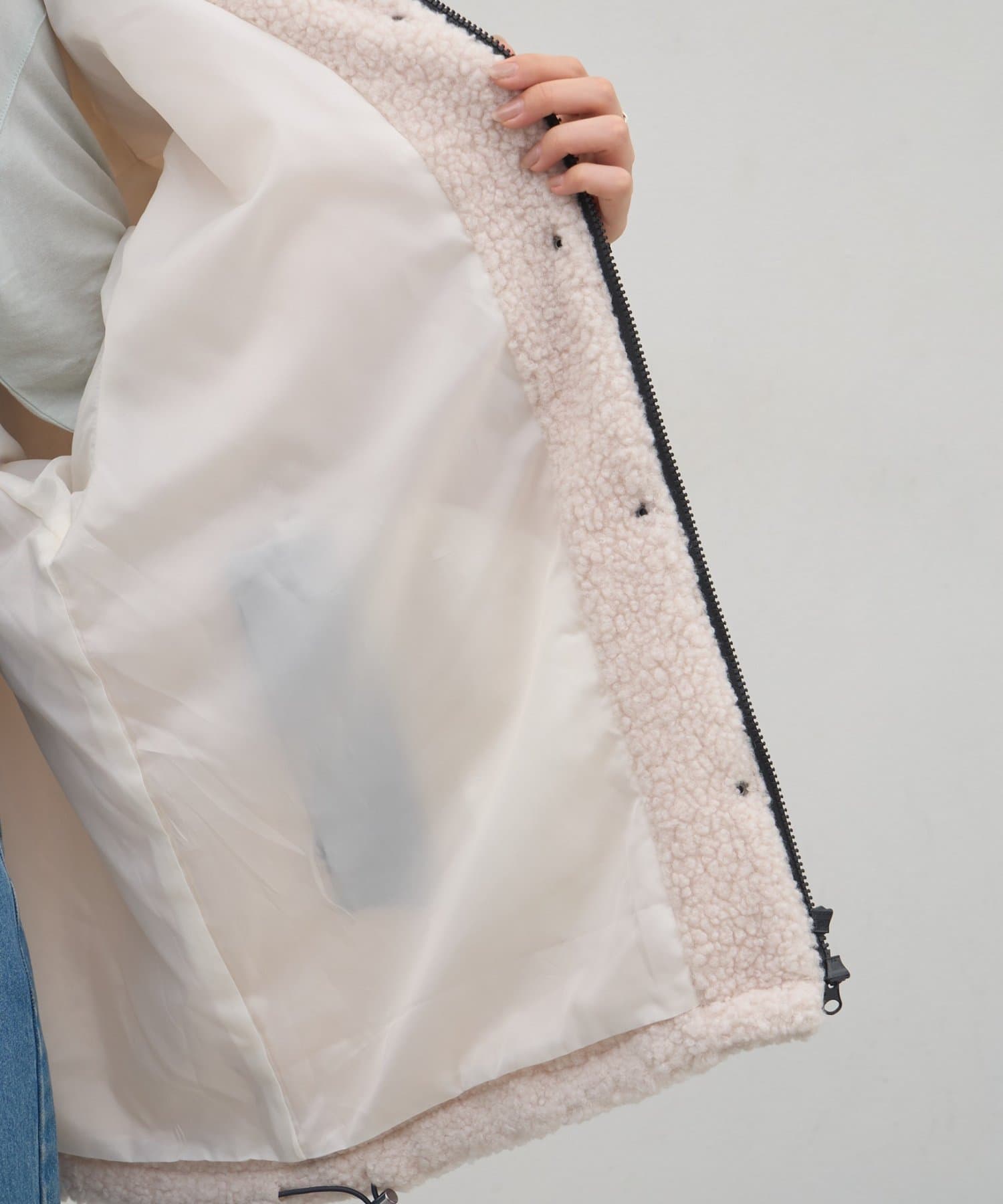 CIAOPANIC TYPY(チャオパニックティピー) 【26Winter展示会 出展商品】【willow】配色パイピングボアアウター