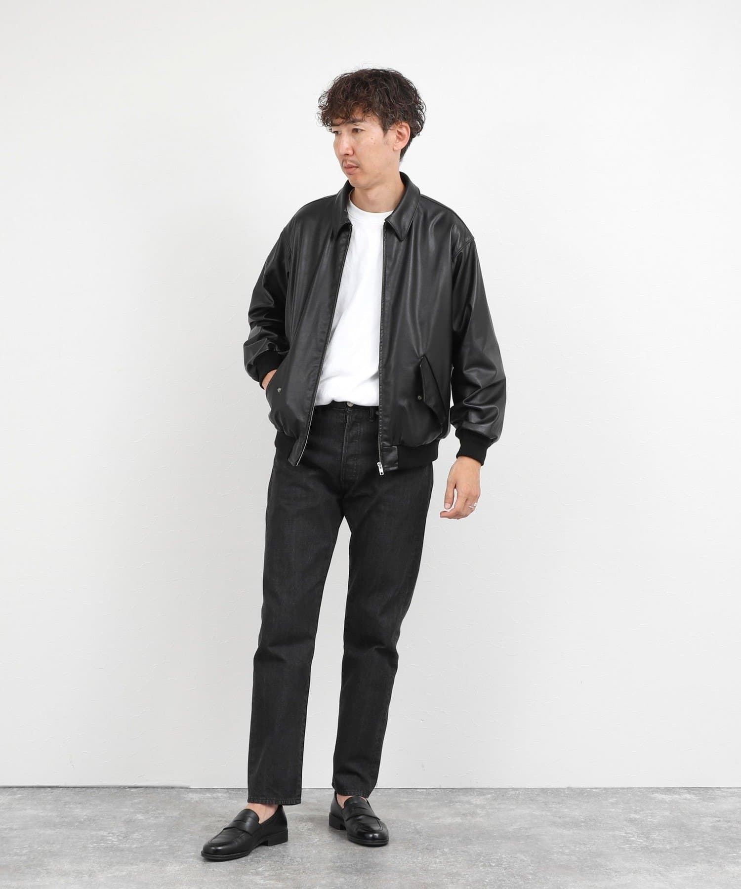 NOLLEY'S(ノーリーズ) A-2タイプカウレザージャケット 26AW