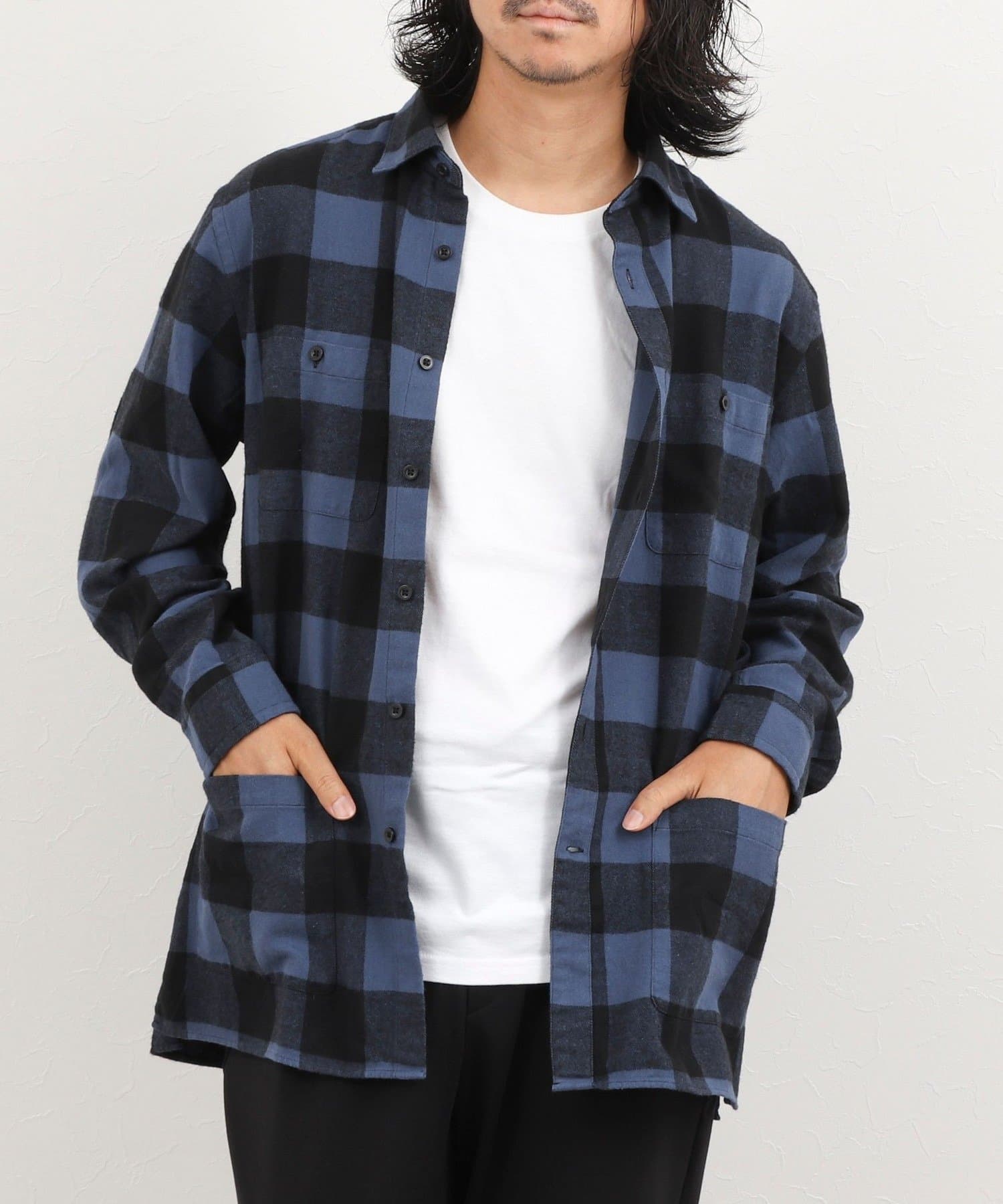 NOLLEY'S(ノーリーズ) バッファローチェック シャツカバーオール 26AW