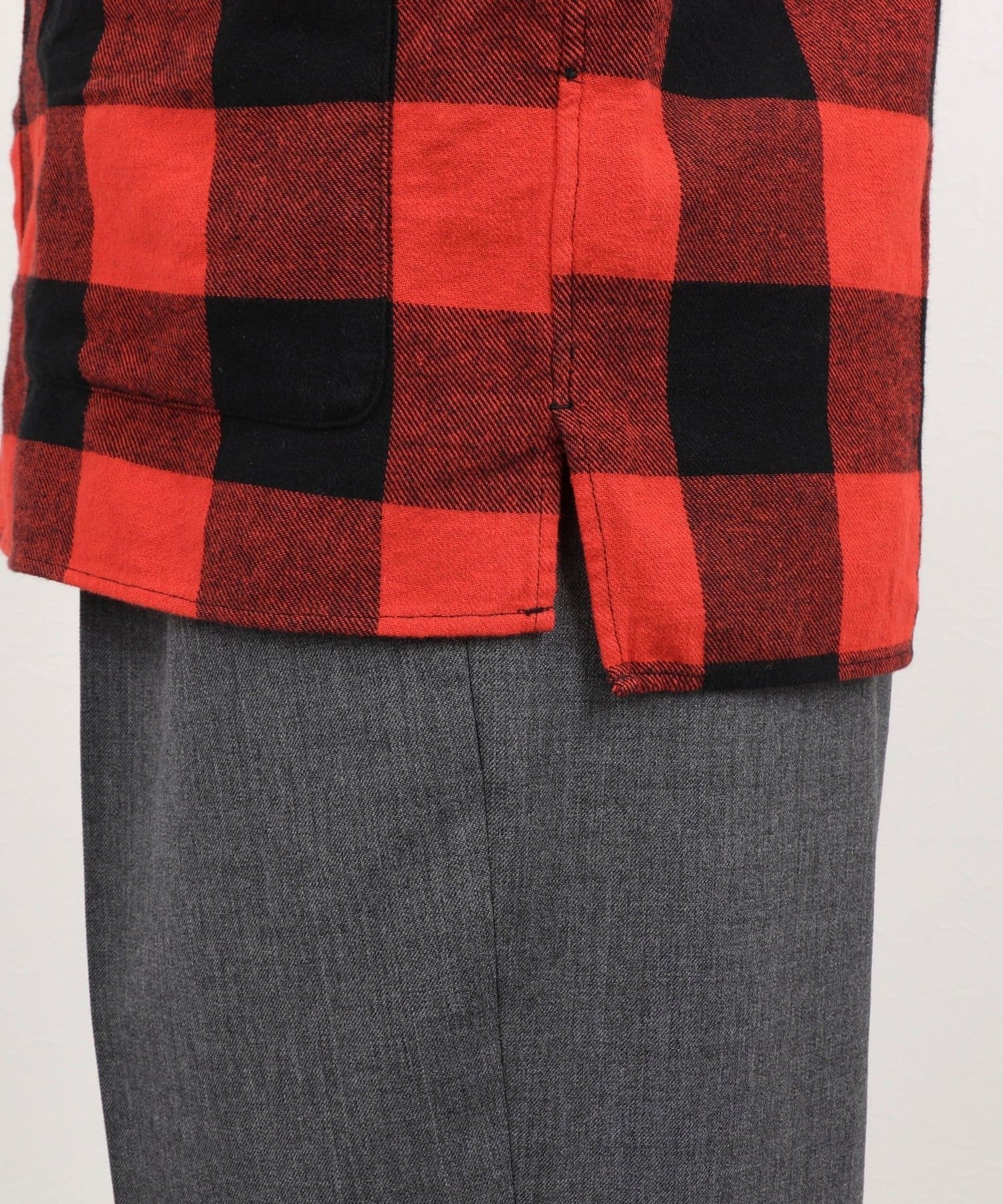 NOLLEY'S(ノーリーズ) バッファローチェック シャツカバーオール 26AW