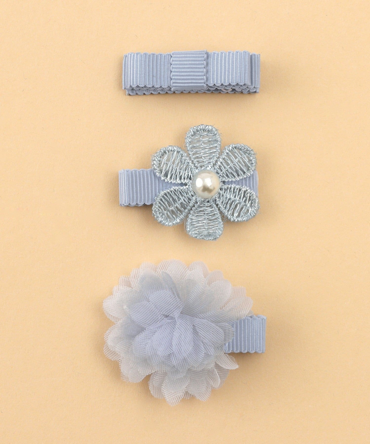 3COINS(スリーコインズ) プチフルールヘアクリップセット