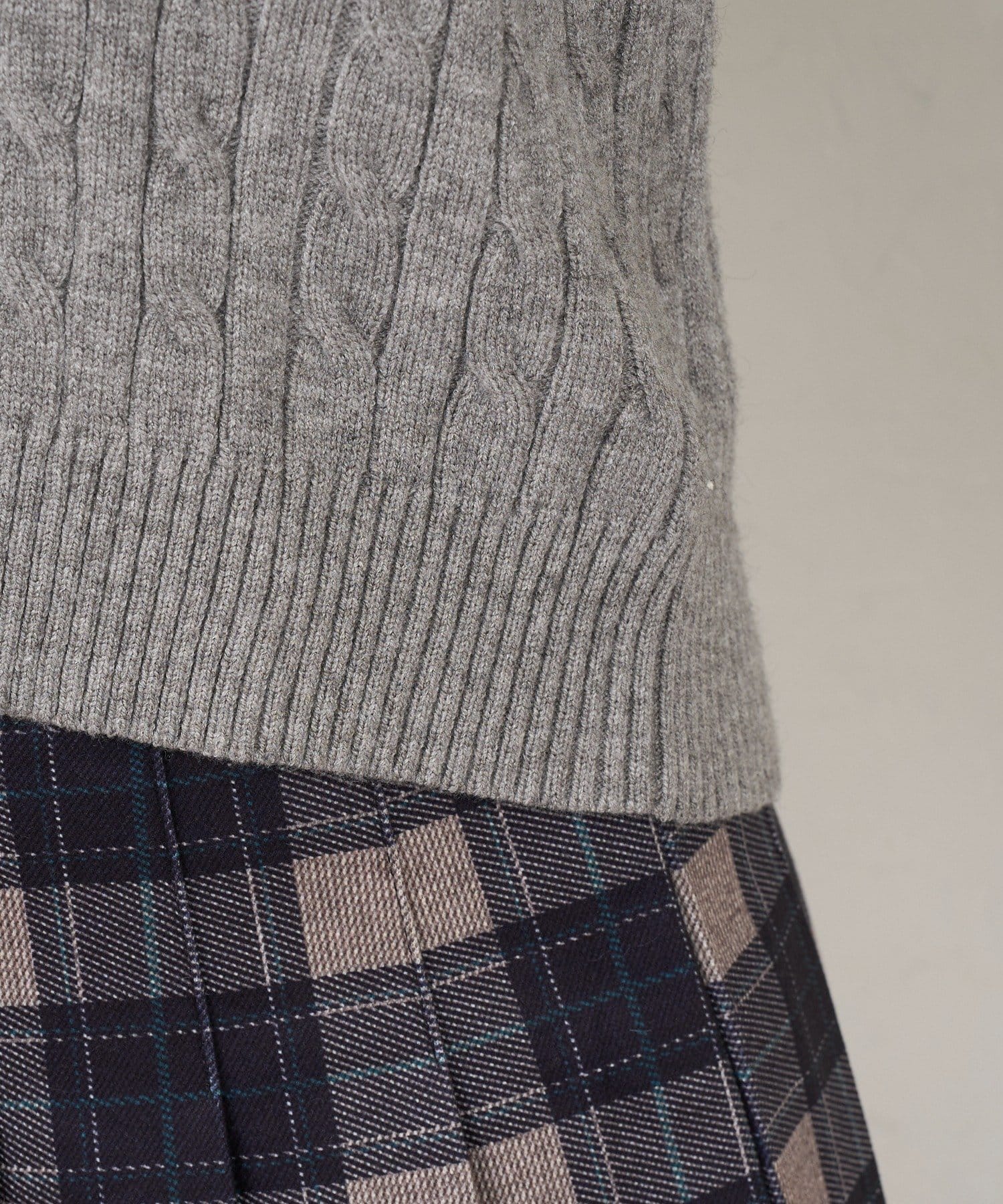 NICE CLAUP / OLIVE des OLIVE OUTLET(ナイスクラップ  / オリーブ デ オリーブ アウトレット) 【ANOTHER BRANCH】2枚衿ポロニット