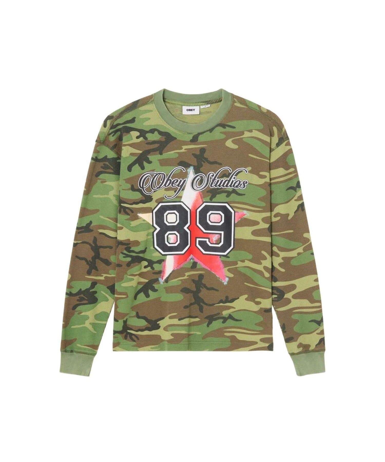 WHO’S WHO gallery(フーズフーギャラリー) 【OBEY】VARSITY STAR THERMAL