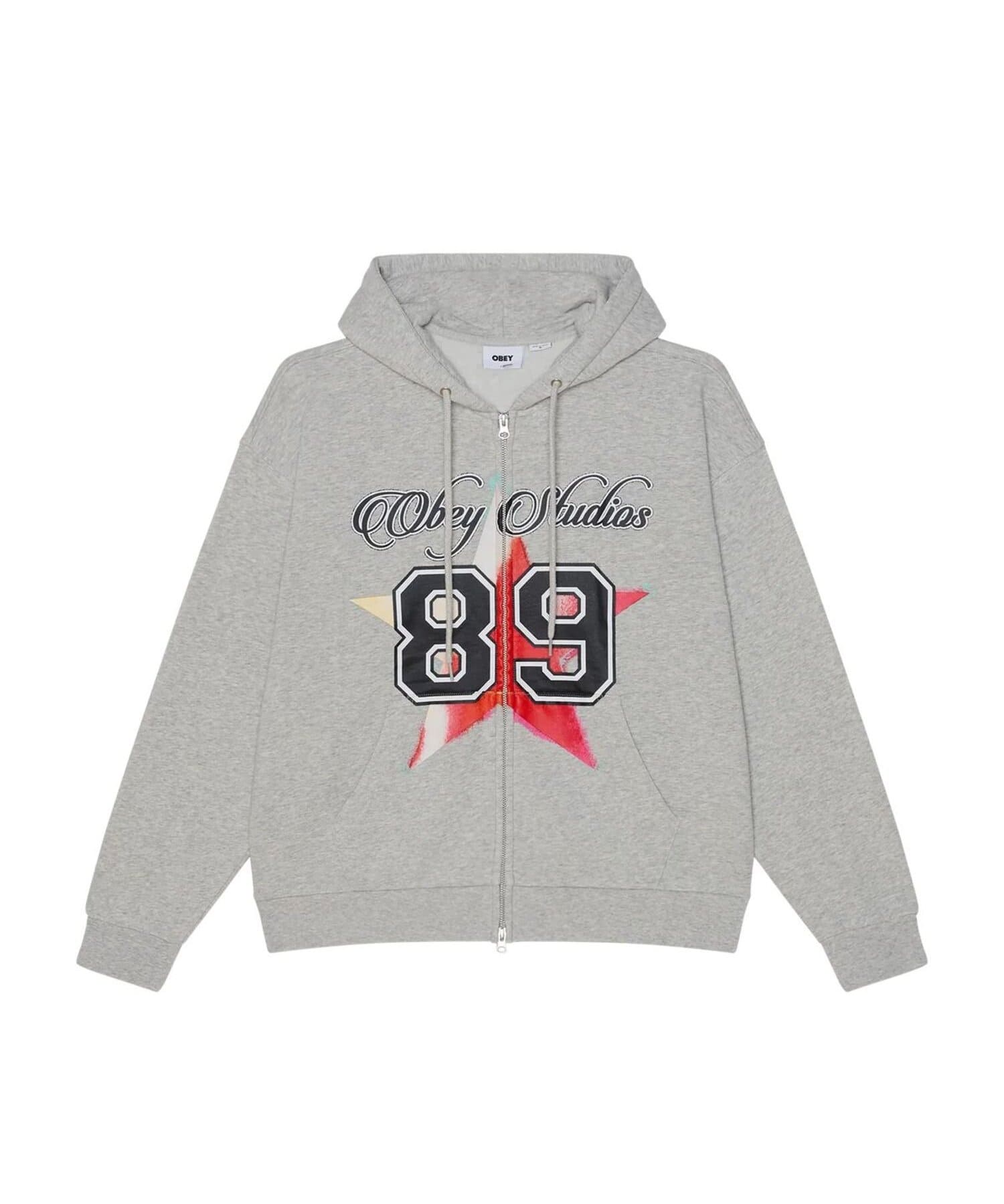 WHO’S WHO gallery(フーズフーギャラリー) 【OBEY】VARSITY ZIP HOOD