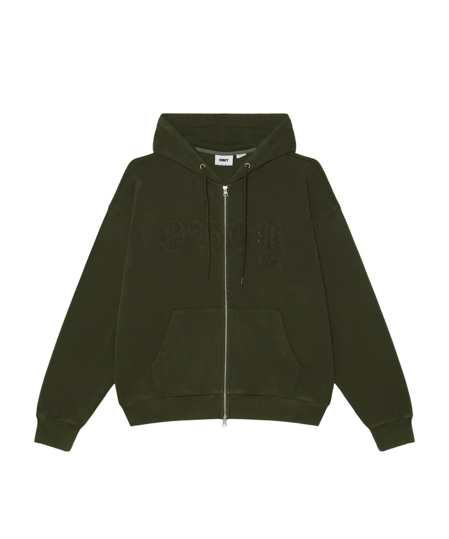 WHO’S WHO gallery(フーズフーギャラリー) 【OBEY】GOTHIC ZIP HOOD