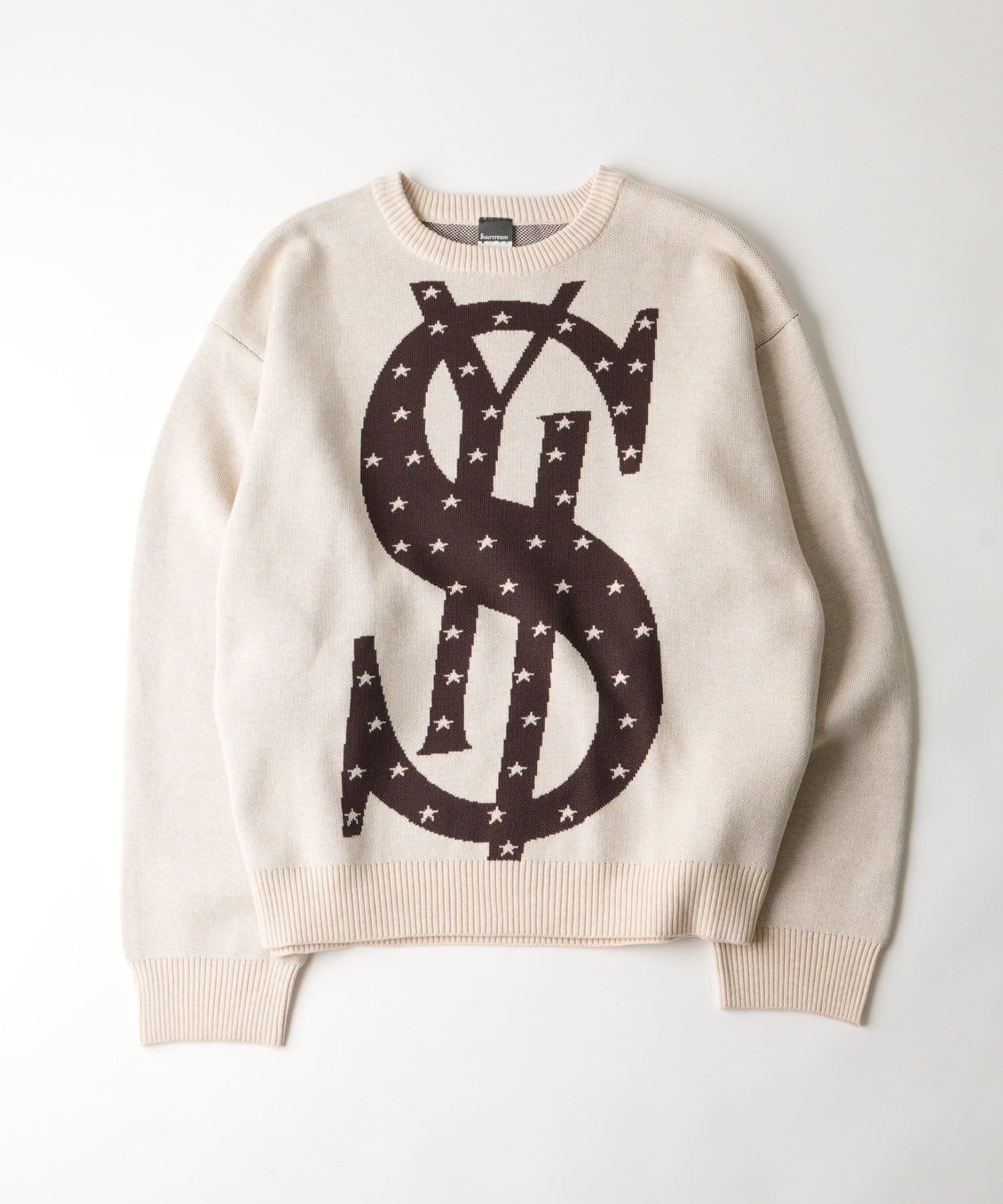 WHO'S WHO gallery 【Sourcream】ジャガードニット