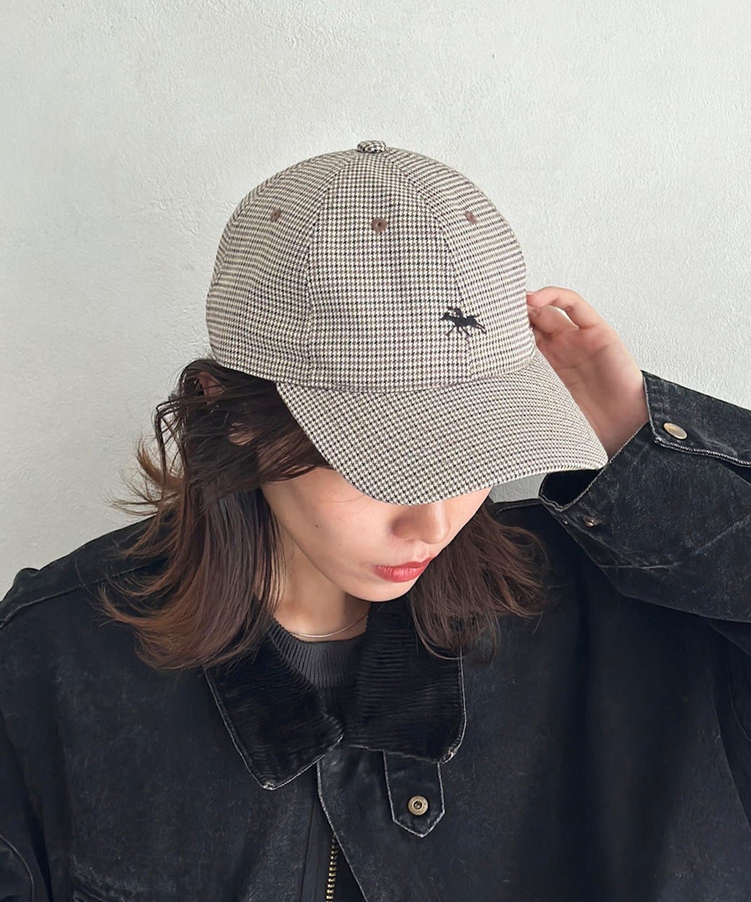 CPCM(シーピーシーエム) 【POLOCHAMPS】チェックキャップ
