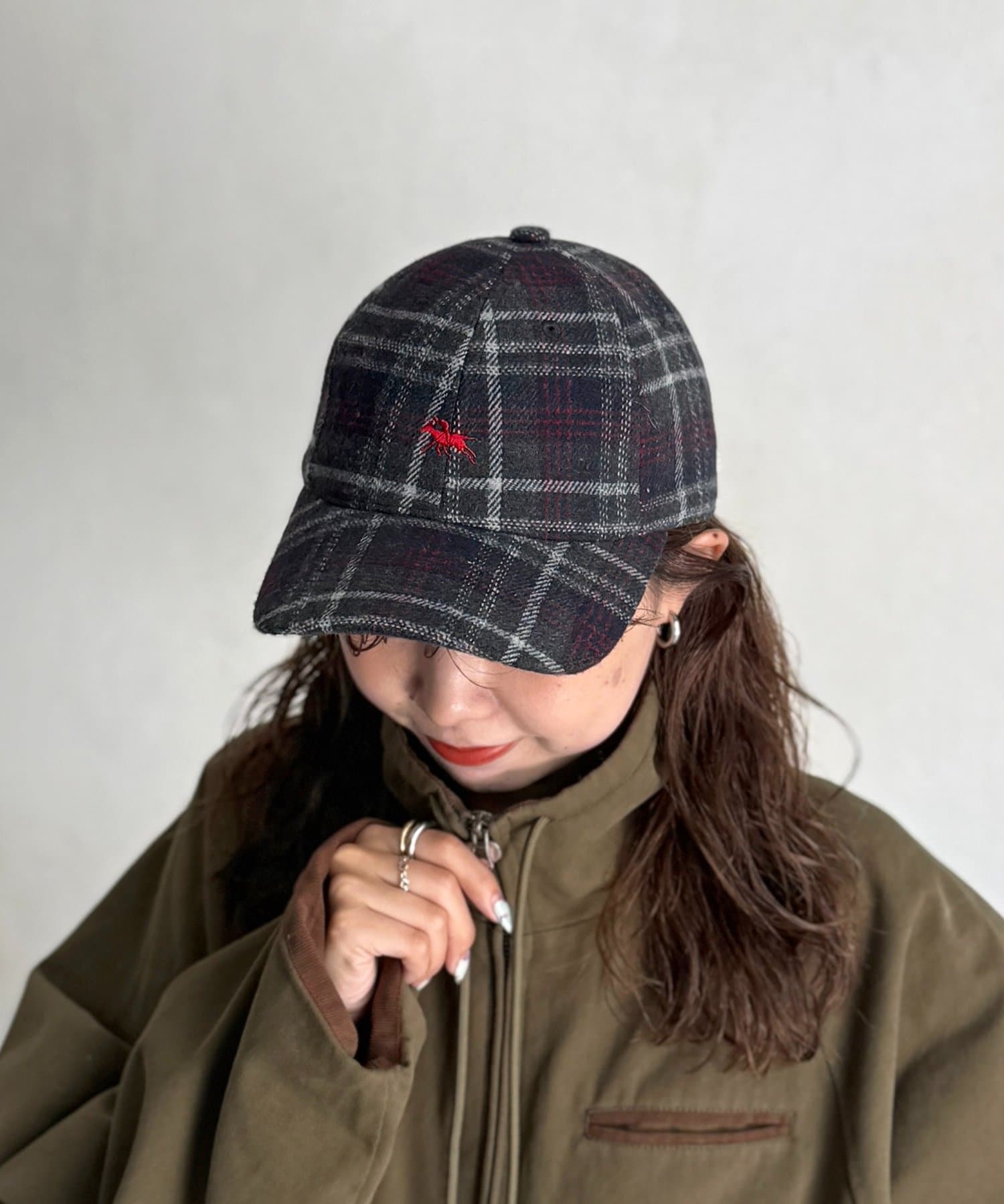 CPCM(シーピーシーエム) 【POLOCHAMPS】チェックキャップ