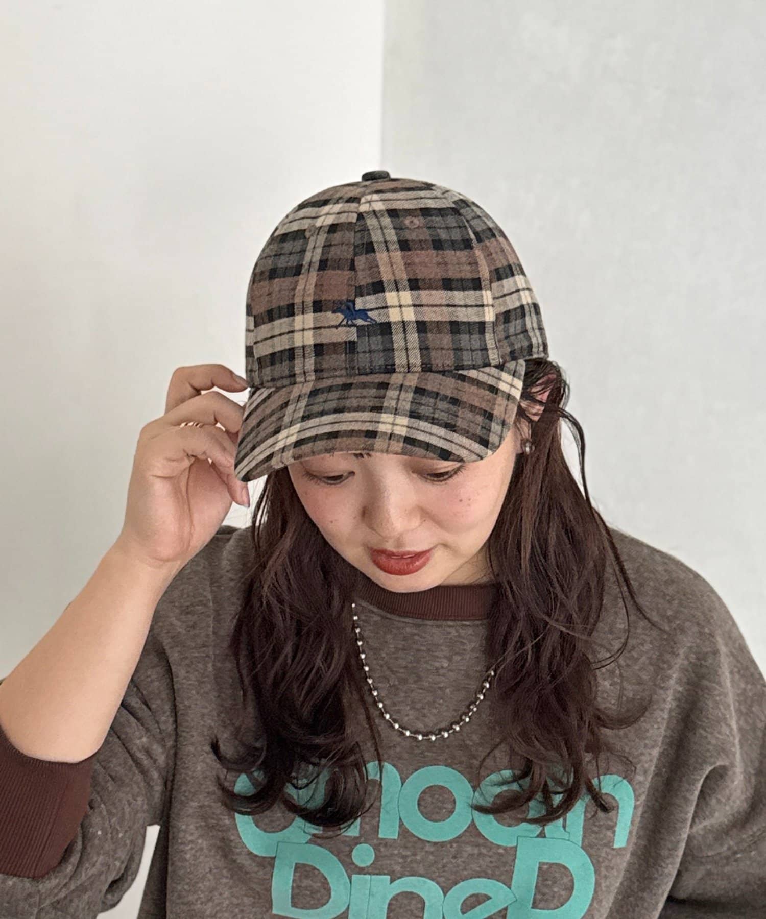 CPCM(シーピーシーエム) 【POLOCHAMPS】チェックキャップ