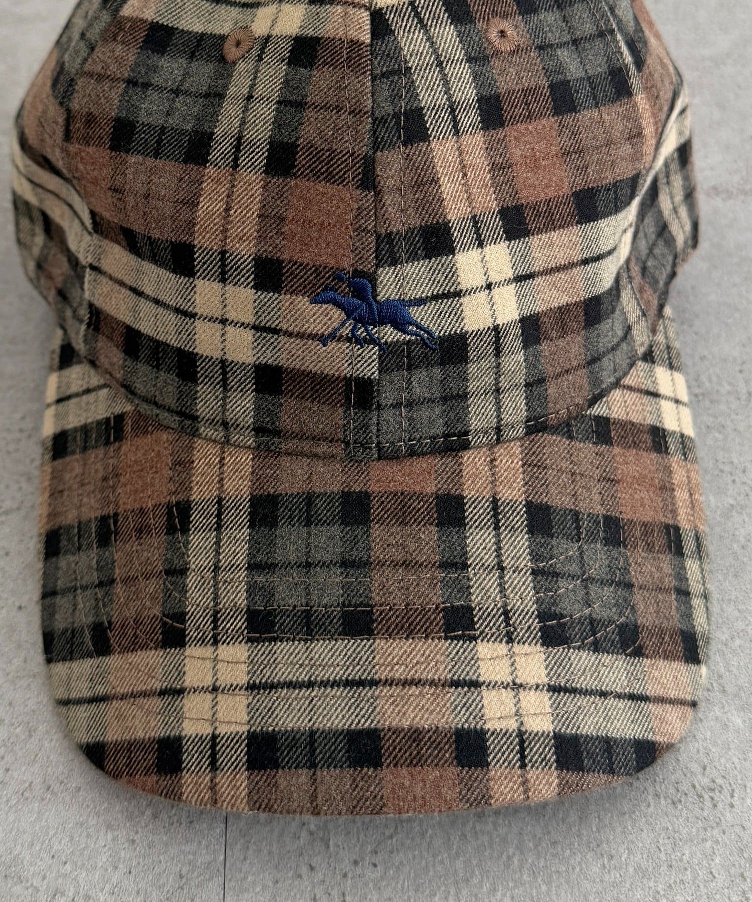CPCM(シーピーシーエム) 【POLOCHAMPS】チェックキャップ