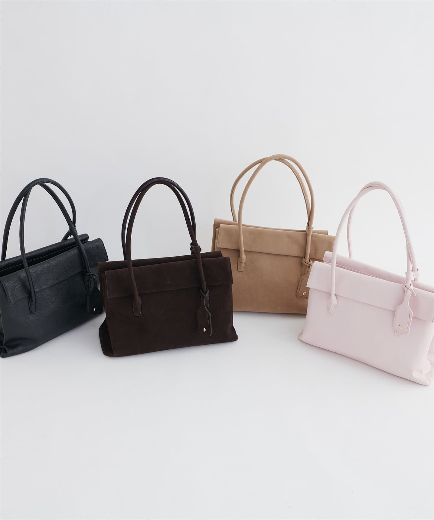 natural couture(ナチュラルクチュール) A4対応3ポケットトートBAG
