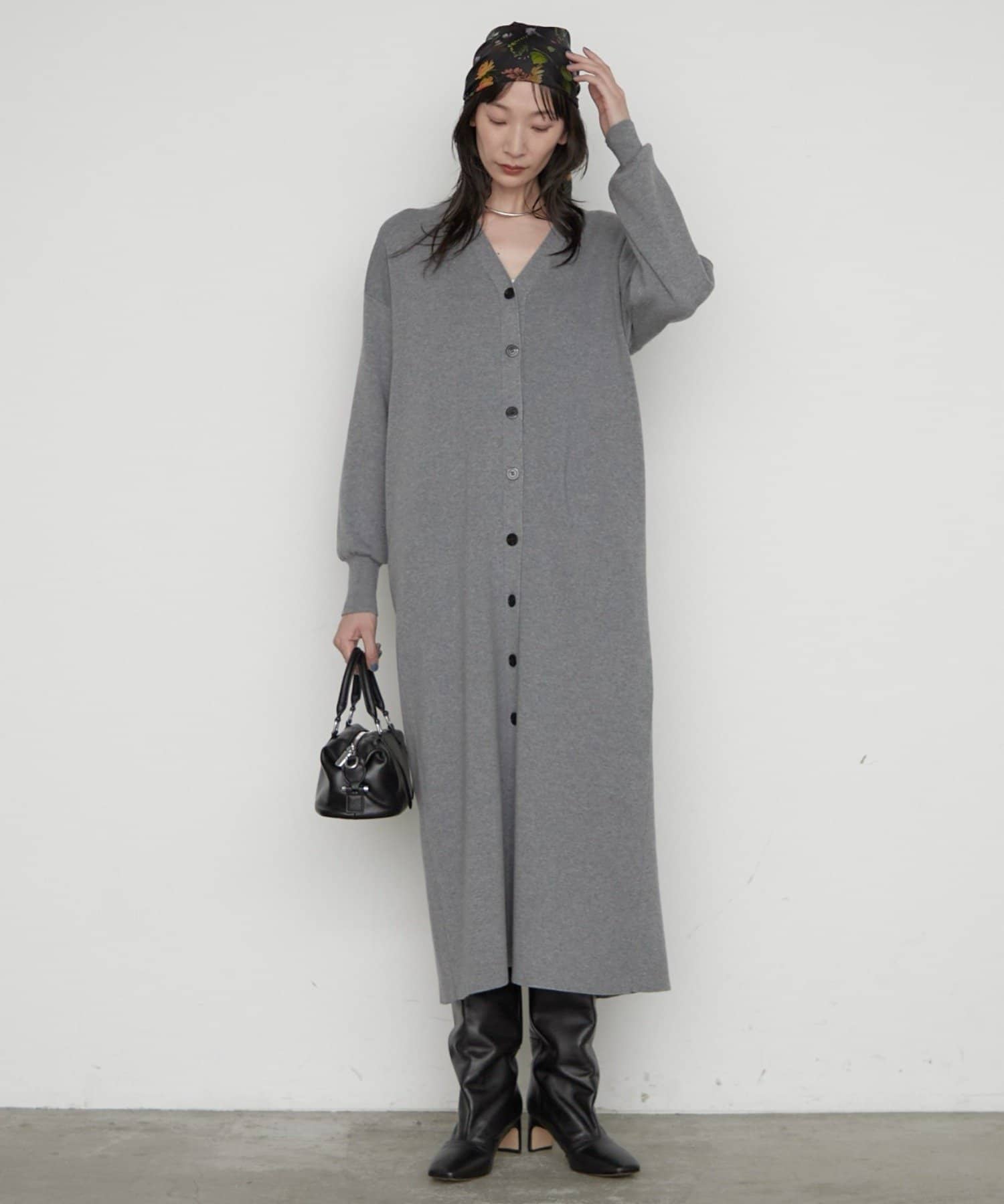 LOUNGEDRESS(ラウンジドレス) ロングカーデワンピース