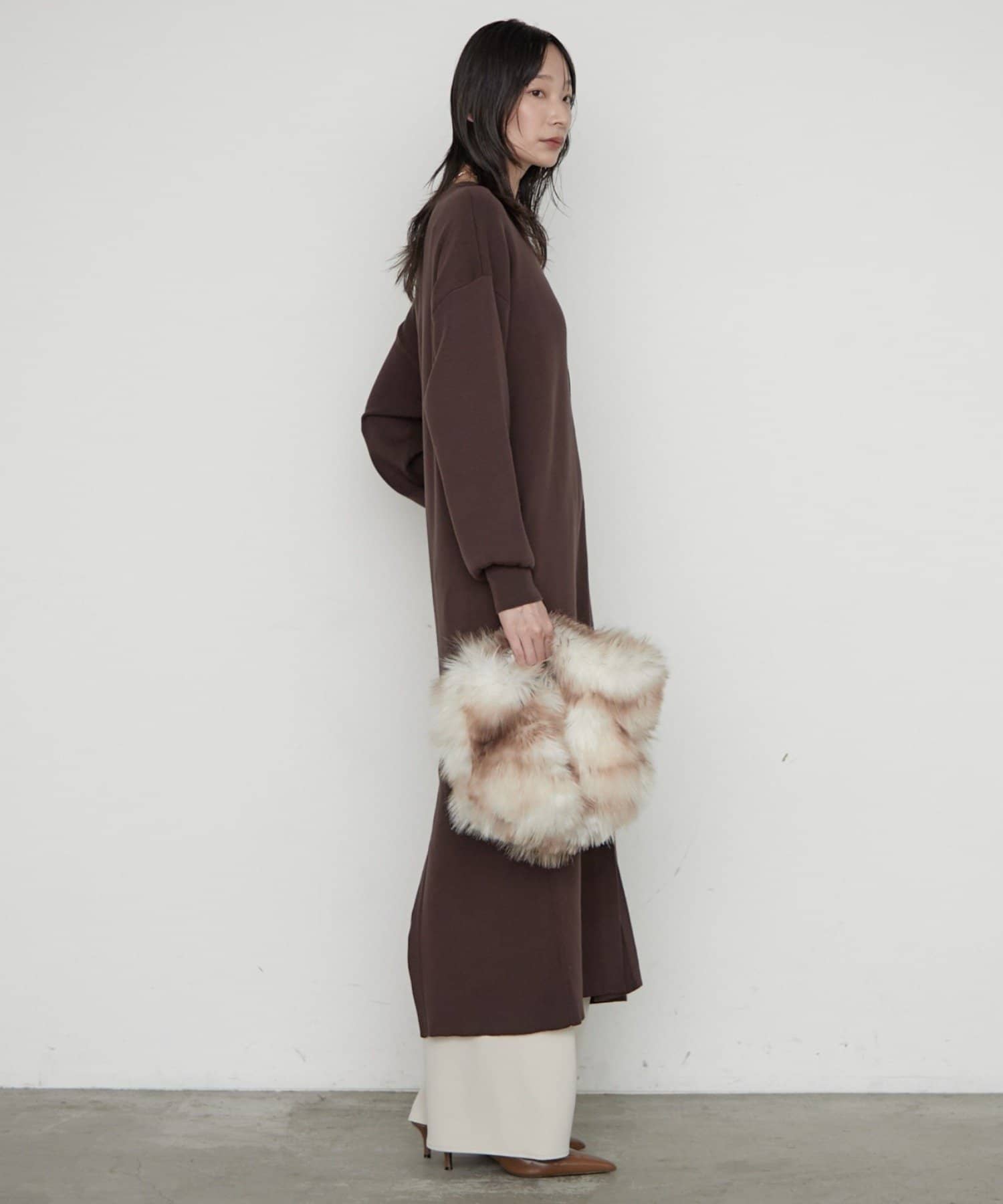 LOUNGEDRESS(ラウンジドレス) ロングカーデワンピース