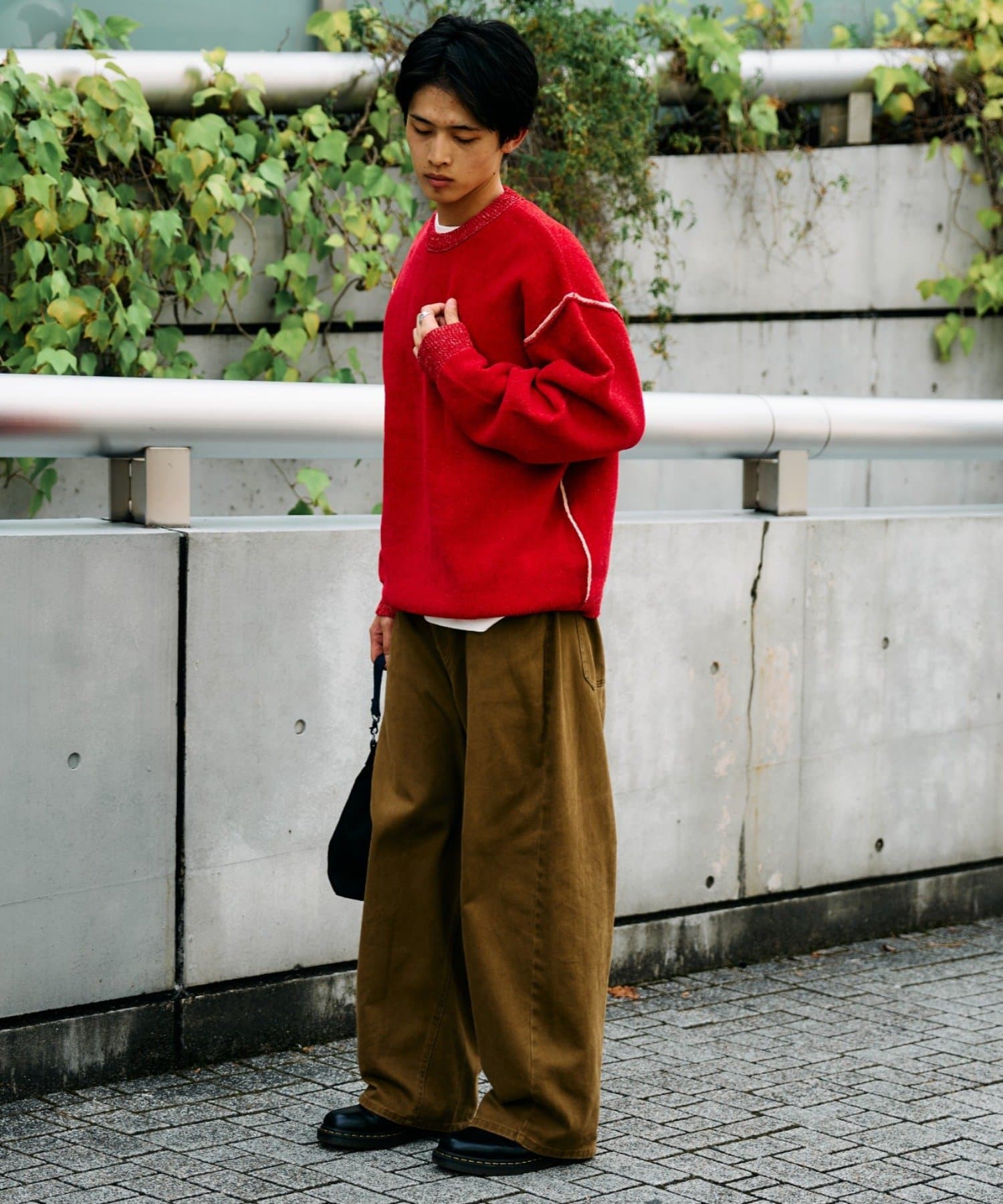 CIAOPANIC TYPY(チャオパニックティピー) 【UNISEX】アウトリンキングモールニット/WEB限定カラーあり