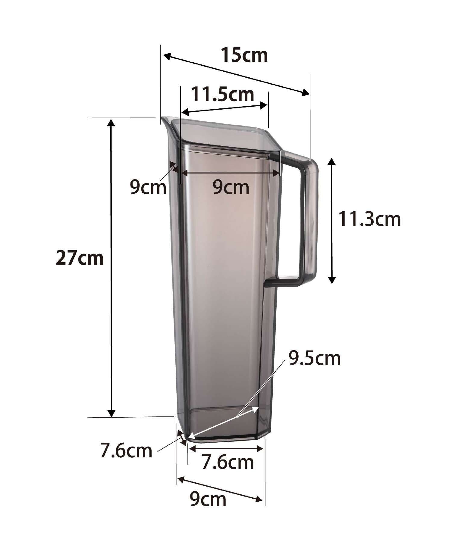 BIRTHDAY BAR(バースデイバー) 【tower タワー】ハンドル付き冷水筒 1.2L