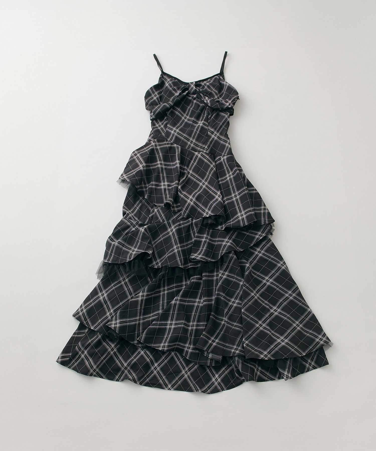 Belle Charme(ベルシャルム) Layered Frill Cami Onepiece