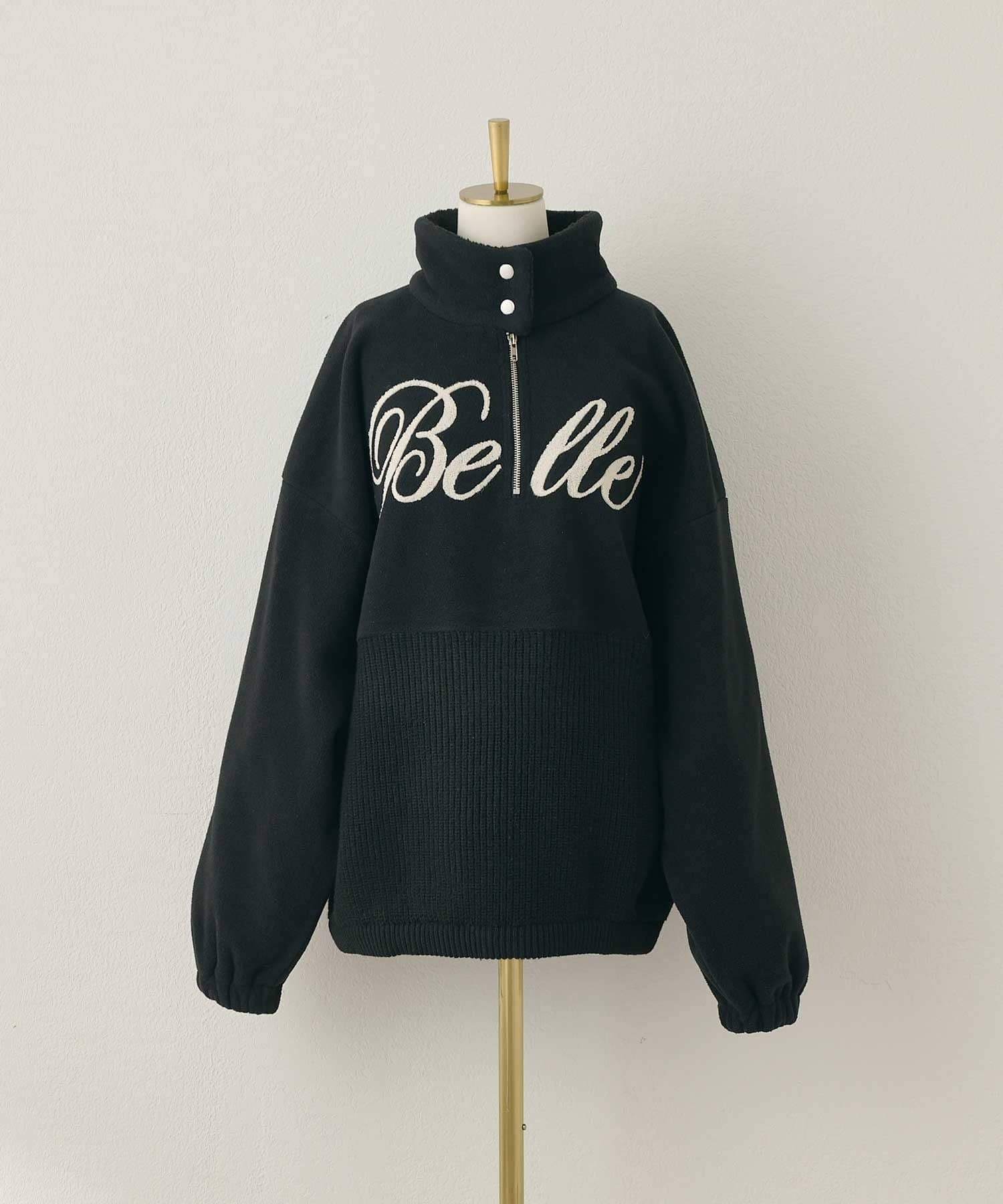 Belle Charme(ベルシャルム) Belle Logo Docking Fleece