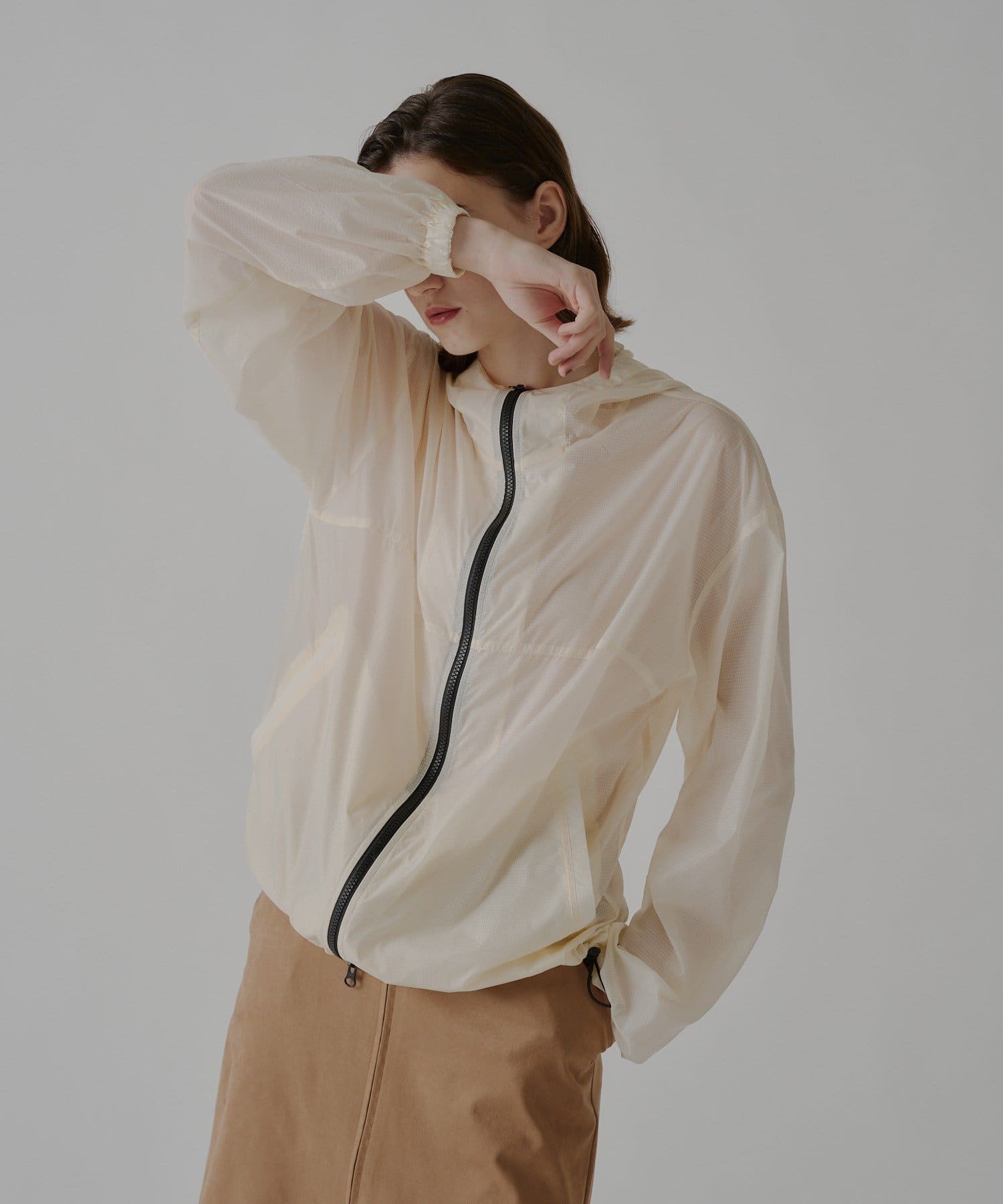 Kastane】【WHIMSIC】シアーナイロンウインドパーカー | OUTLET