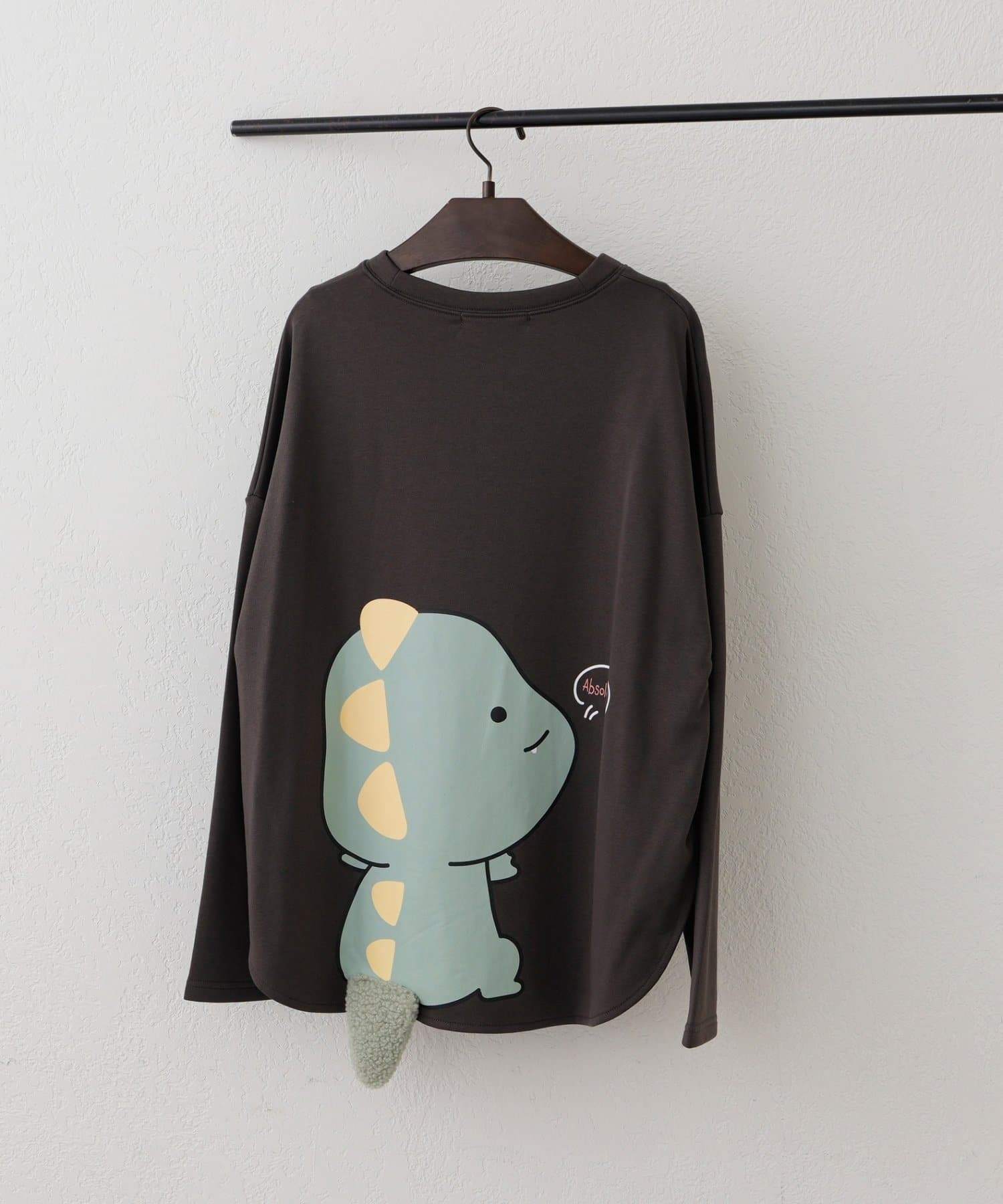 NICE CLAUP / OLIVE des OLIVE OUTLET(ナイスクラップ  / オリーブ デ オリーブ アウトレット) 【ANOTHER BRANCH】ユルキャラ尻尾スエット