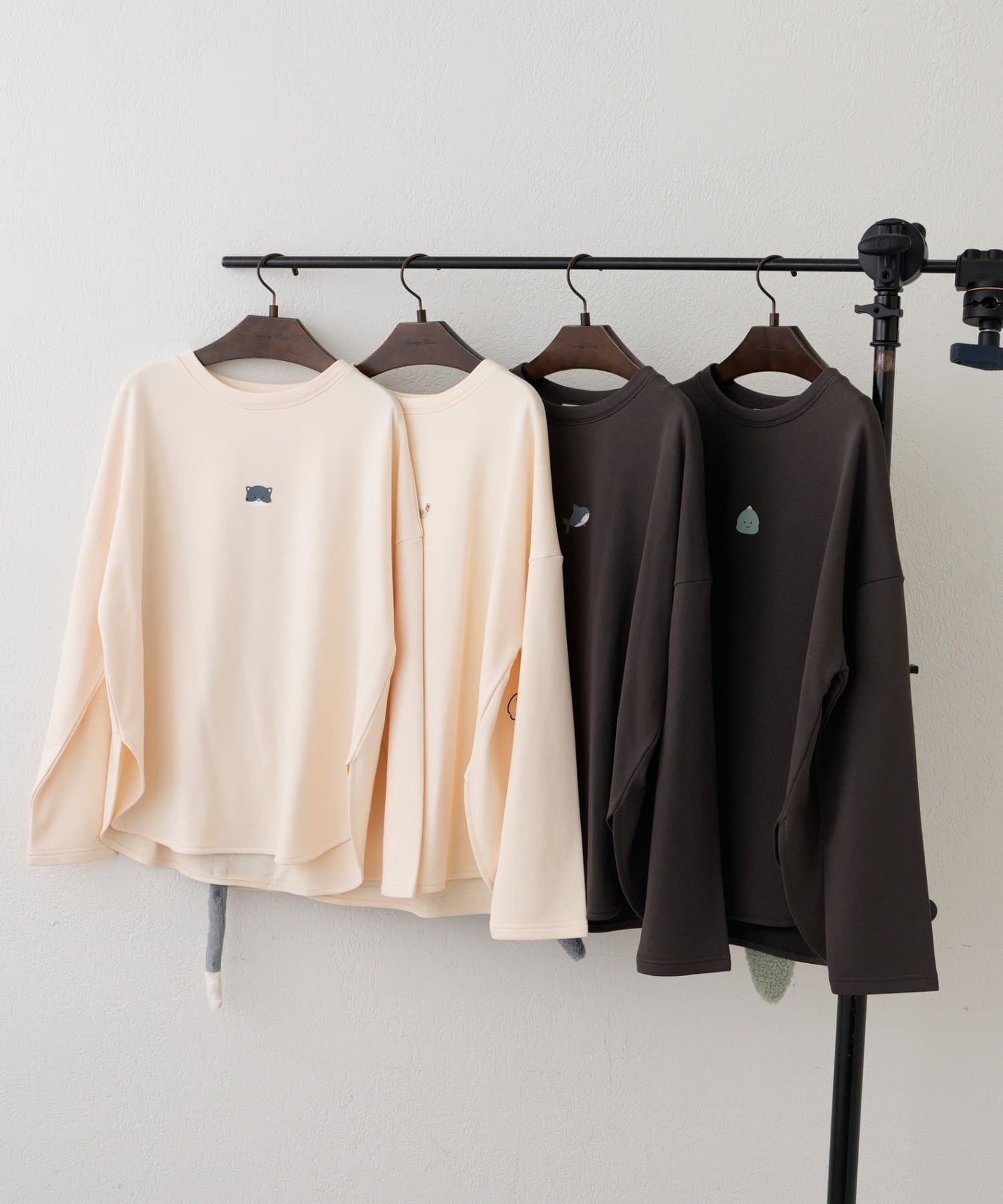 NICE CLAUP / OLIVE des OLIVE OUTLET(ナイスクラップ  / オリーブ デ オリーブ アウトレット) 【ANOTHER BRANCH】ユルキャラ尻尾スエット