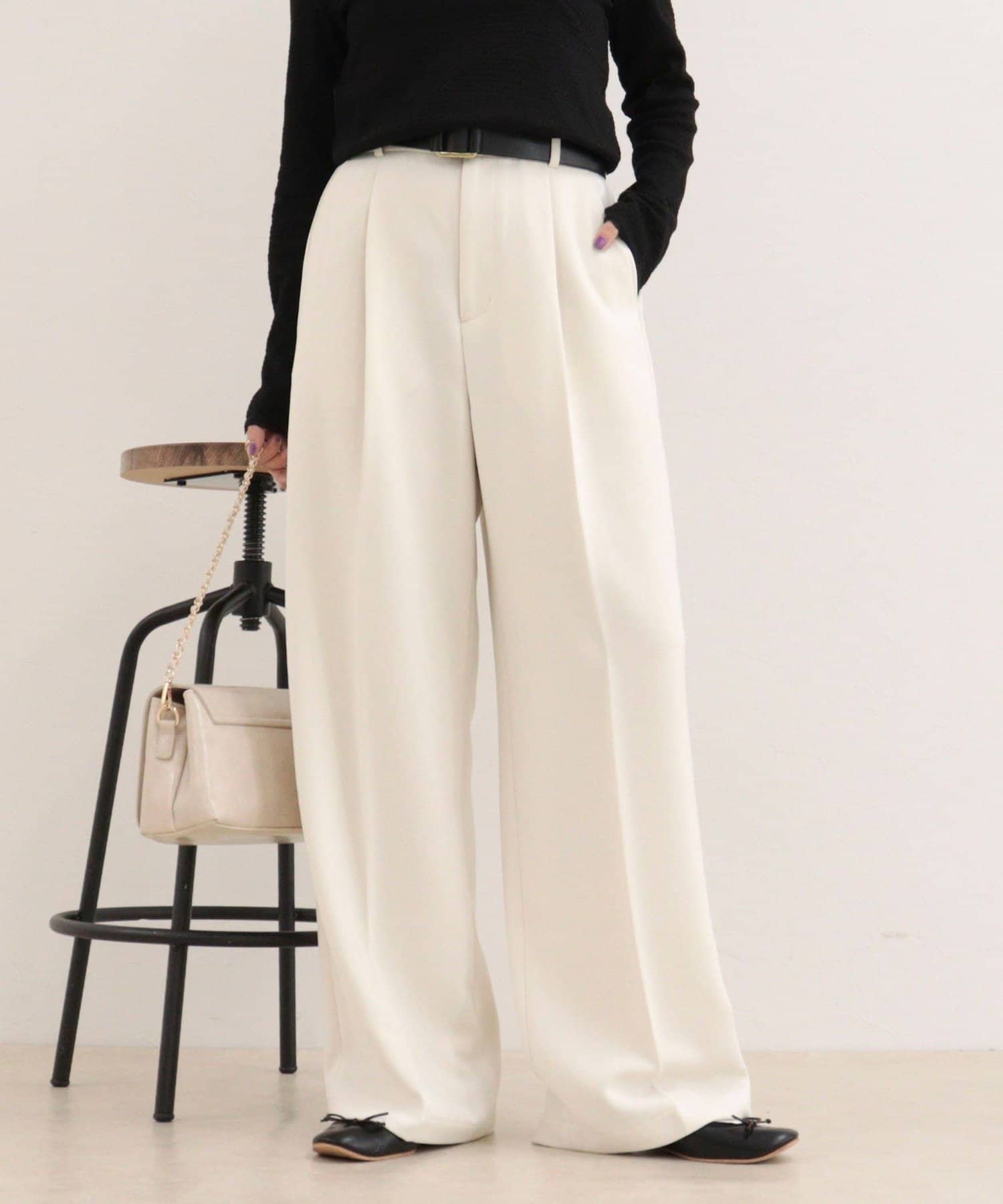 FREDY & GLOSTER(フレディ アンド グロスター) 【4サイズ展開】とろみWarmタックスラックス