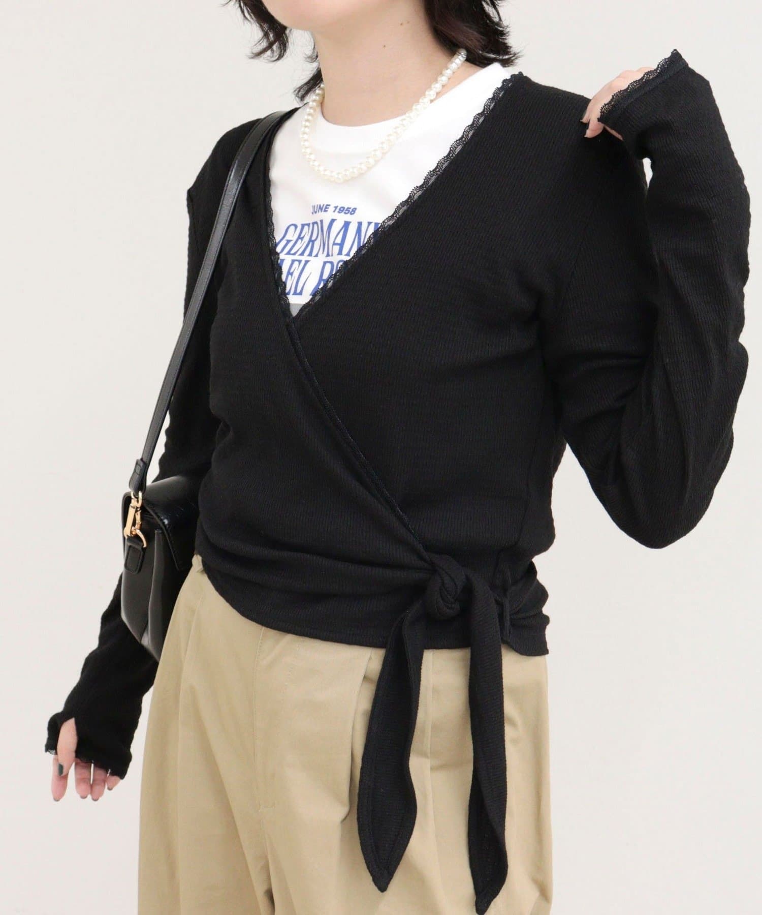 FREDY & GLOSTER(フレディ アンド グロスター) ドビーカットピコレースカシュクール