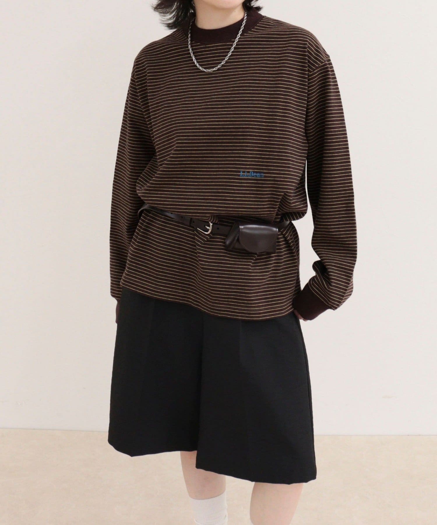FREDY & GLOSTER(フレディ アンド グロスター) 【L.L.Bean】Union Long-Sleeve Stripe Tee