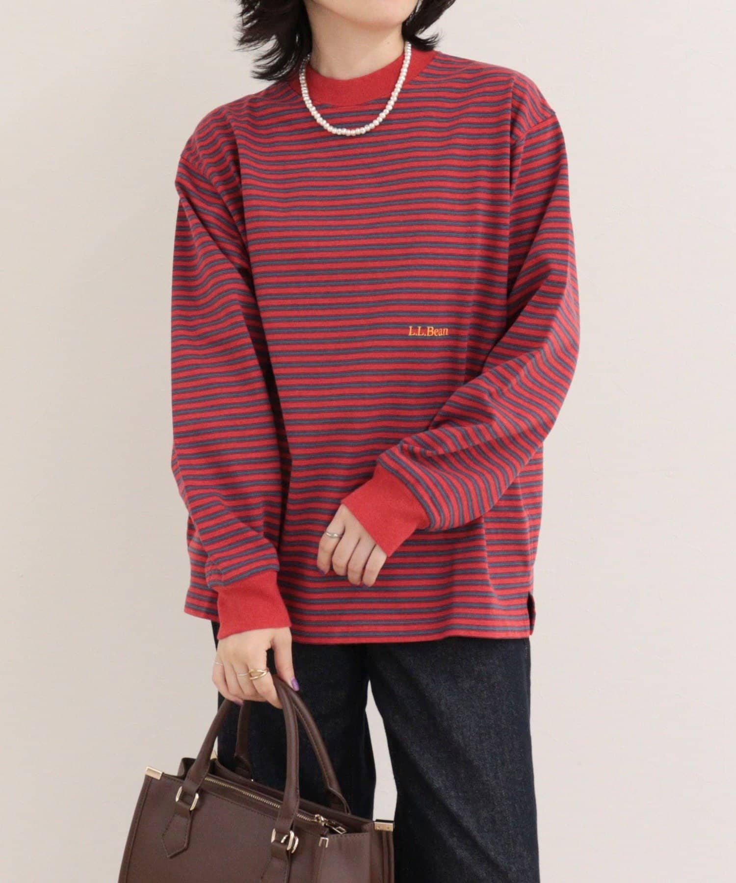 FREDY & GLOSTER(フレディ アンド グロスター) 【L.L.Bean】Union Long-Sleeve Stripe Tee