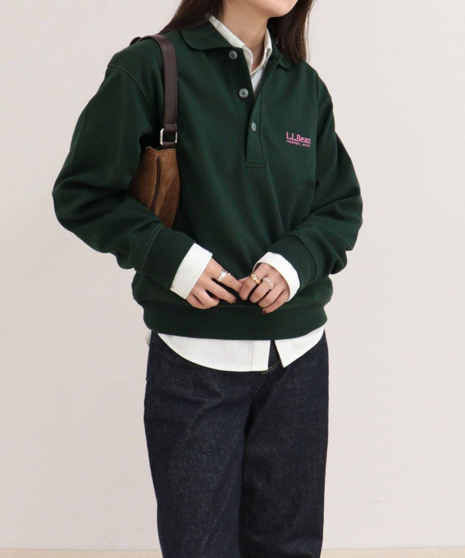 FREDY & GLOSTER(フレディ アンド グロスター) 【L.L.Bean】Portage Polo Sweatshirt